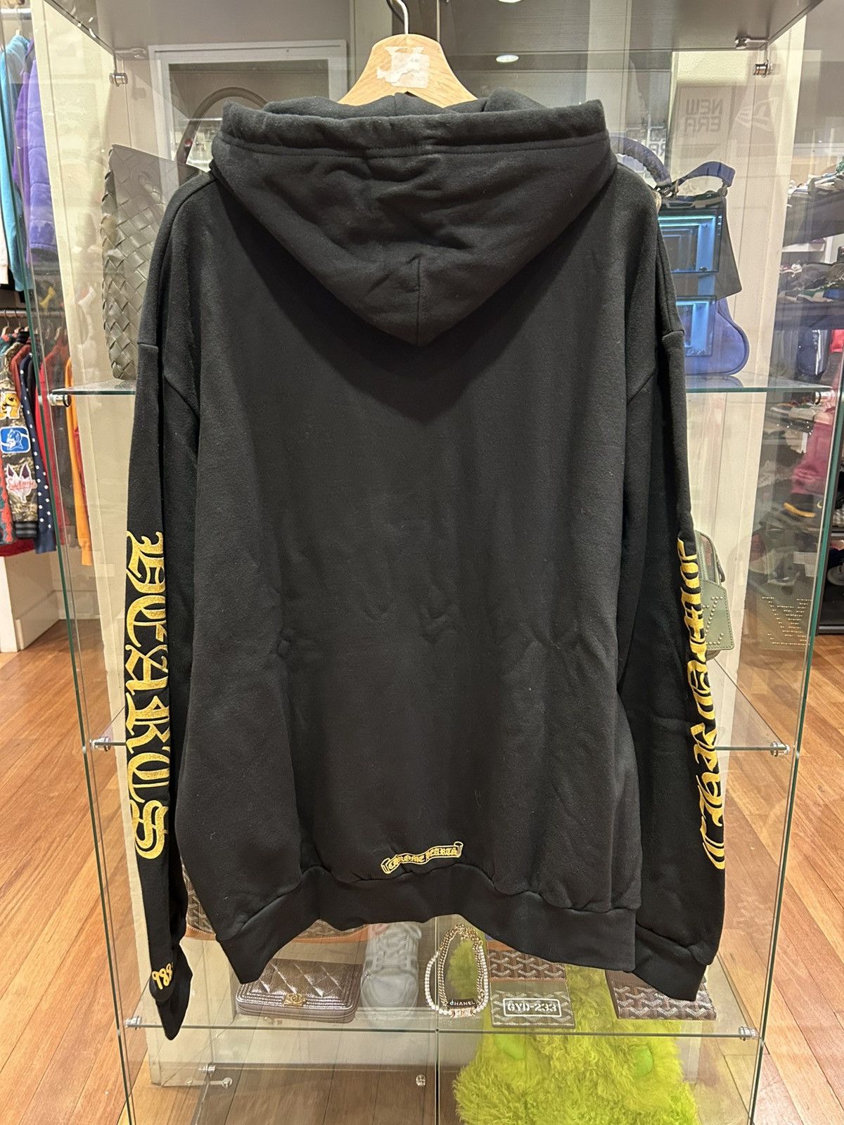 Chrome Hearts Chrome Hearts Glitter Eyechart Hooded Sweatshirt Size US XL / EU 56 / 4 - 2 Thumbnail