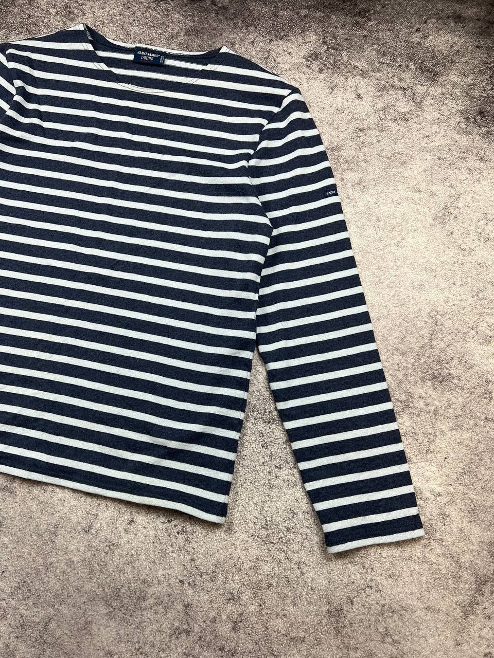 Saint James Saint James Asap Rocky Long Sleeve Stripes T-Shirt Size US L / EU 52-54 / 3 - 4 Thumbnail