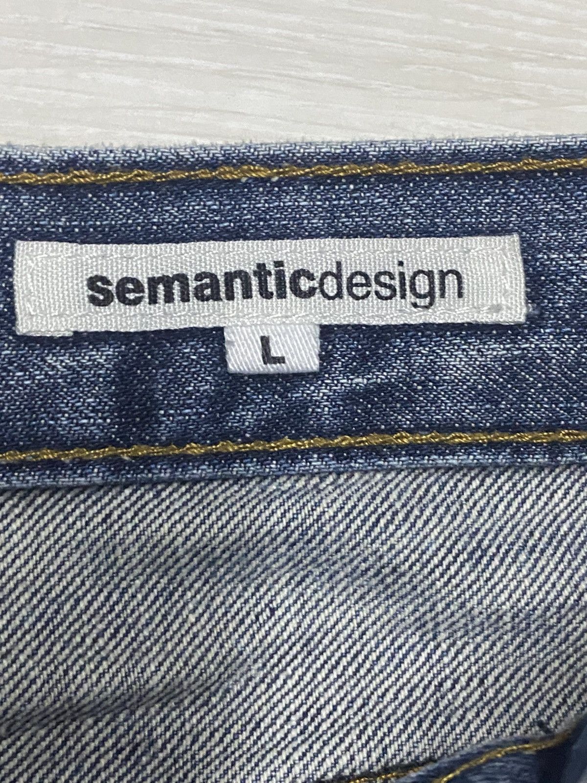 semanticdesign SemanticDesign Tactical Distressed Multipocket Flare Jeans Size US 32 / EU 48 - 15 Thumbnail
