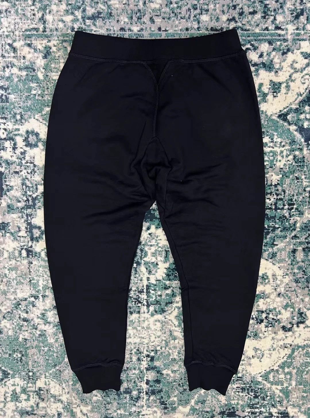 Dsquared2 Dsquared2 ICON Black Slim Fit 9T Fleece Sweatpants Size US 29 - 2 Thumbnail