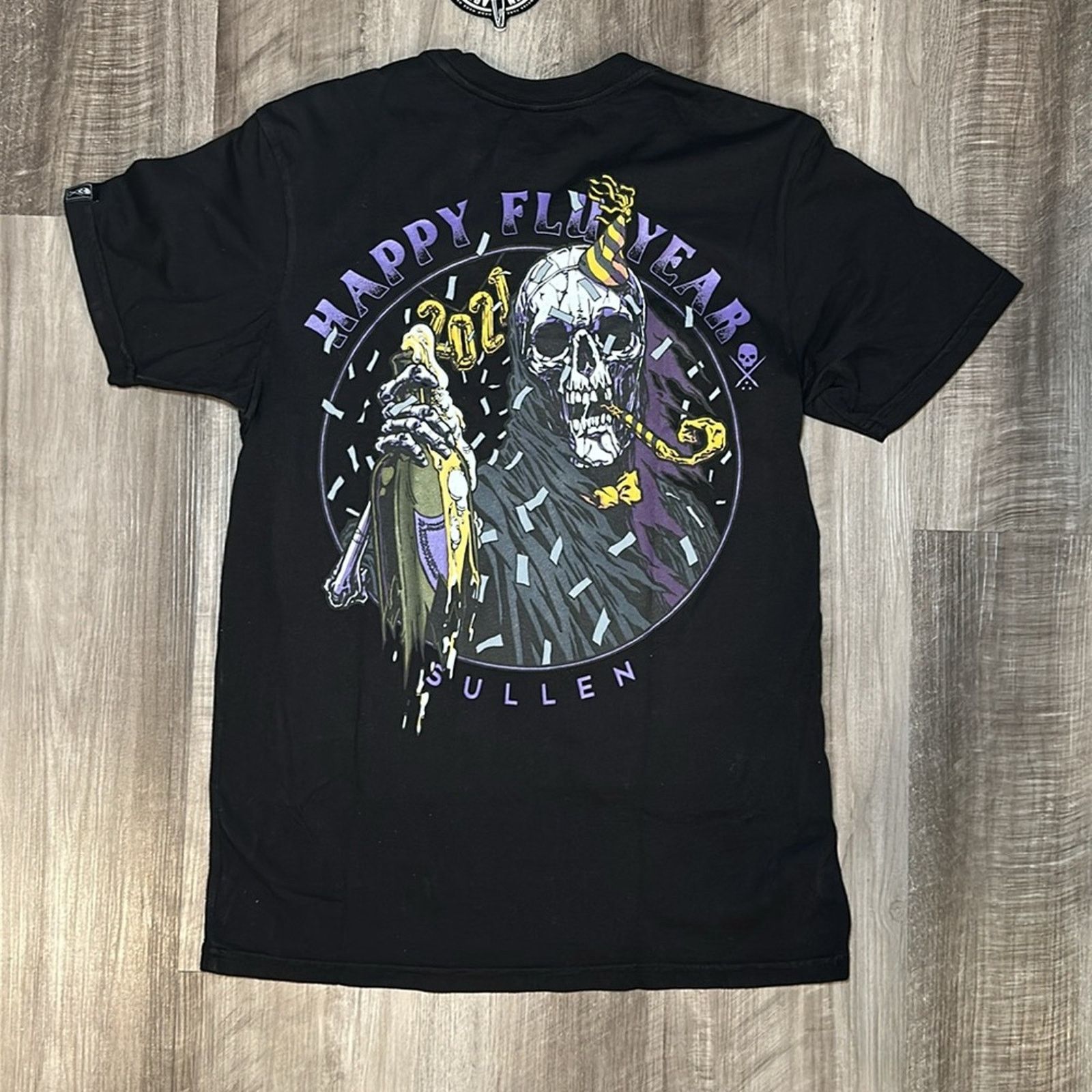 Other Sullen Art Collective Artist Series Happy Flu Year Tee - S Size US S / EU 44-46 / 1 - 3 Thumbnail