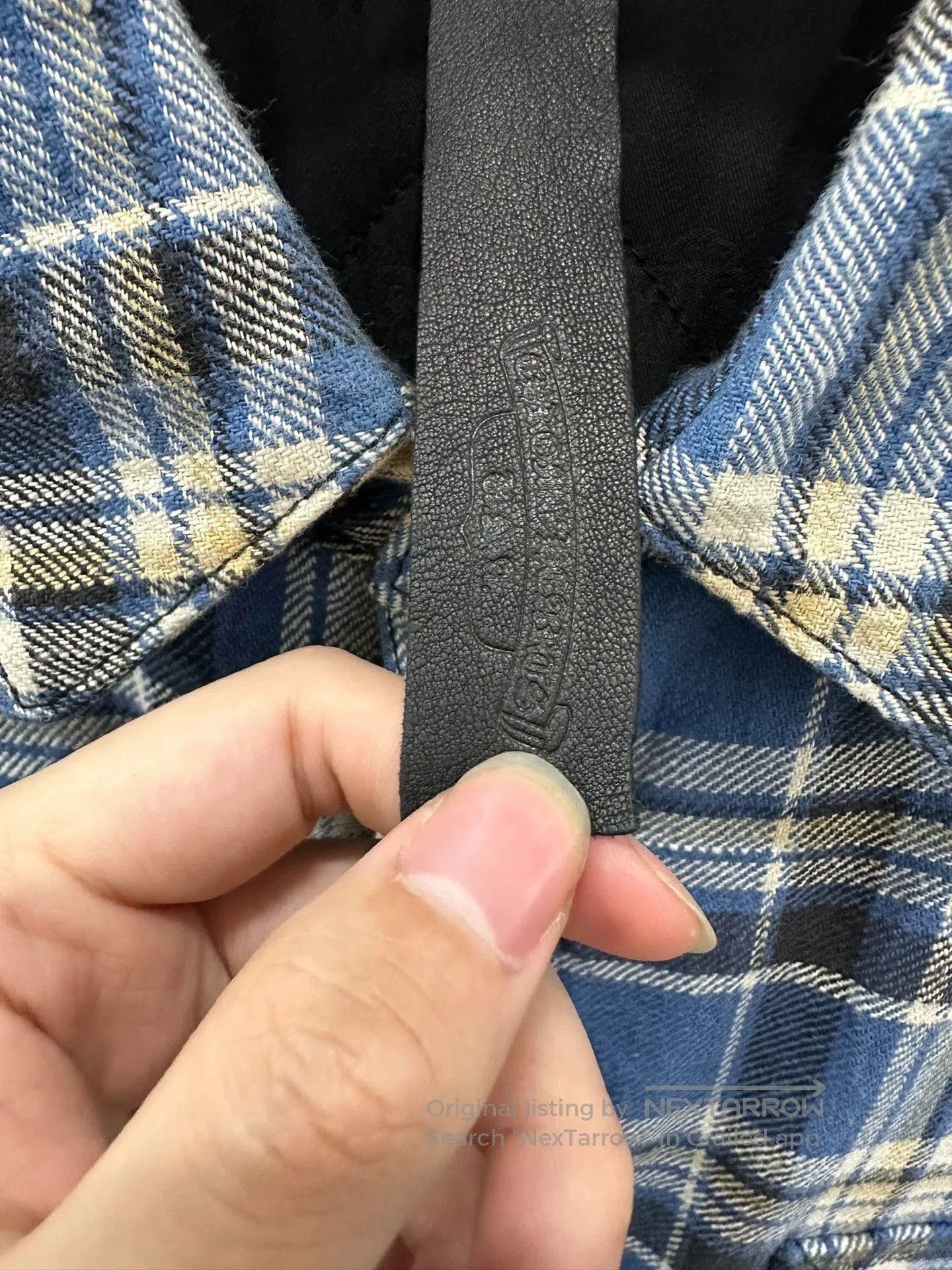 Chrome Hearts chrome hearts blue plaid jacket with yellow sleeves. Size US L / EU 52-54 / 3 - 4 Thumbnail
