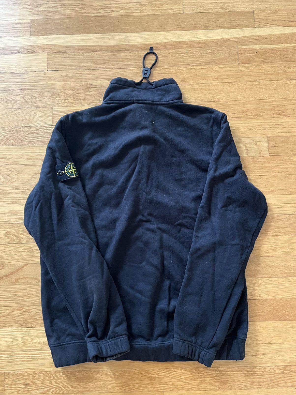 Stone Island Stone Island Toggle Quarter-zip Sweatshirt Size US XL / EU 56 / 4 - 4 Thumbnail