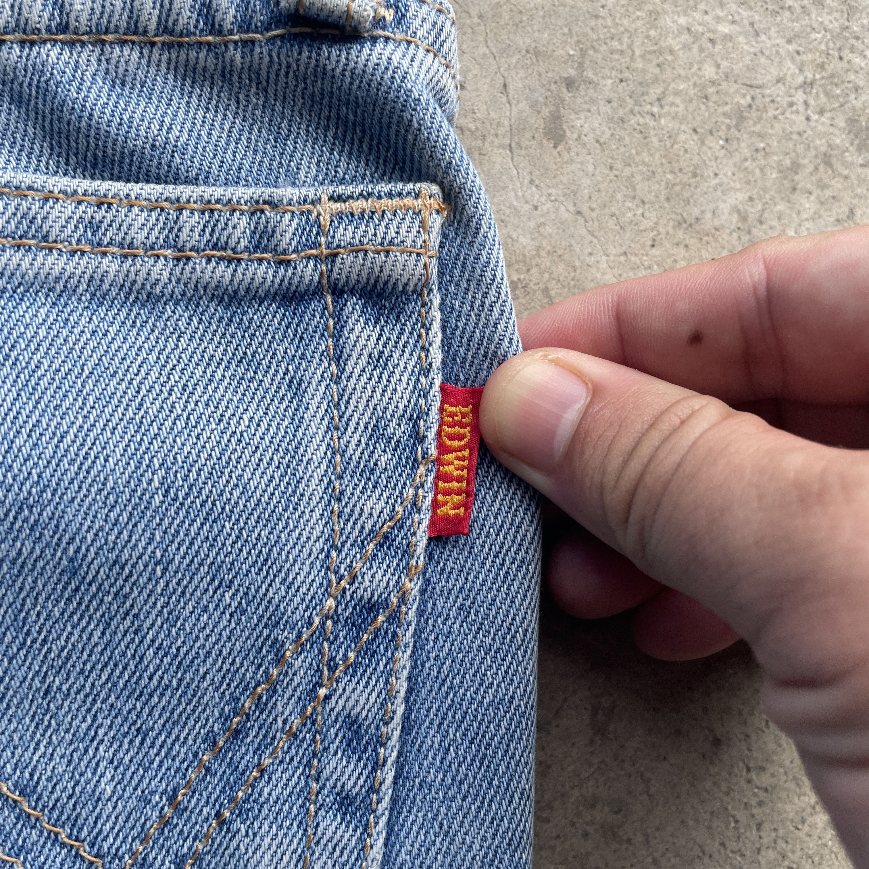 Edwin × Faded Glory × Vintage VINTAGE EDWIN US CLASSIC JEANS WASH FADED DENIM PANTS W29 Size US 29 - 9 Thumbnail