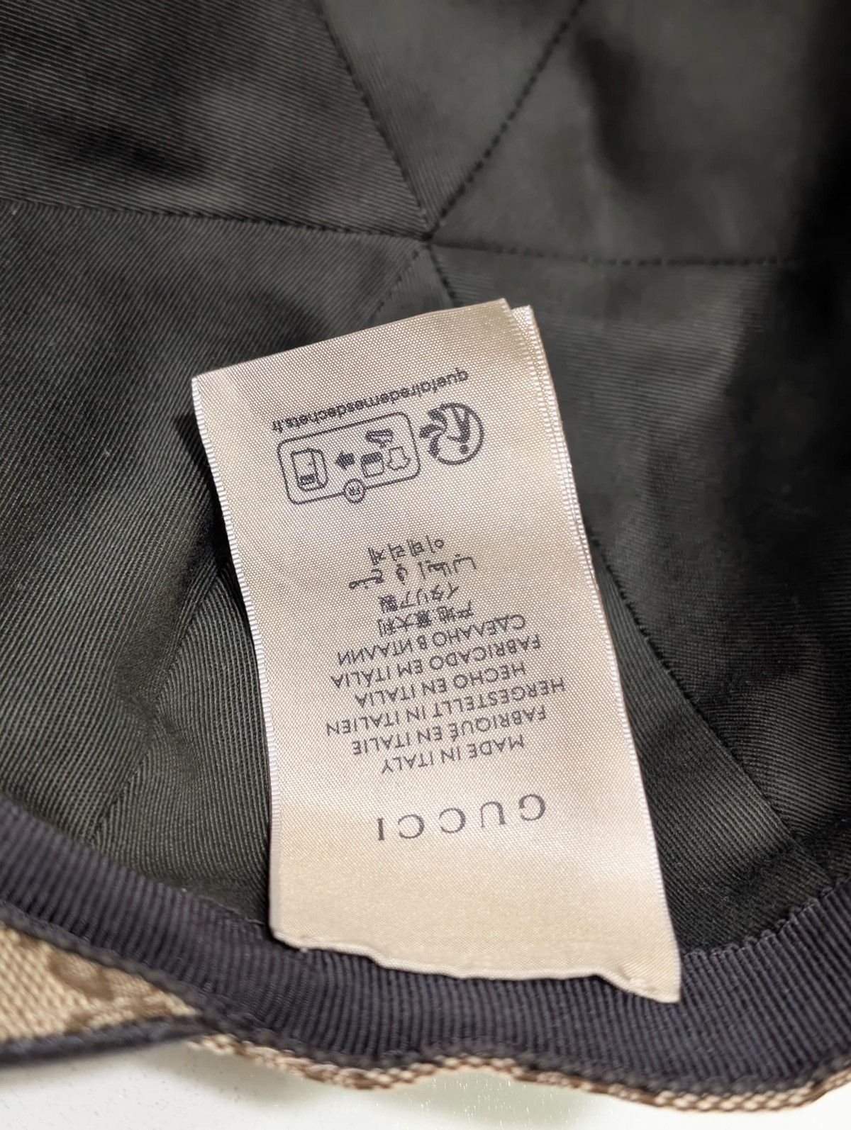 Gucci Authentic Gucci GG Canvas Baseball Cap Size ONE SIZE - 8 Thumbnail