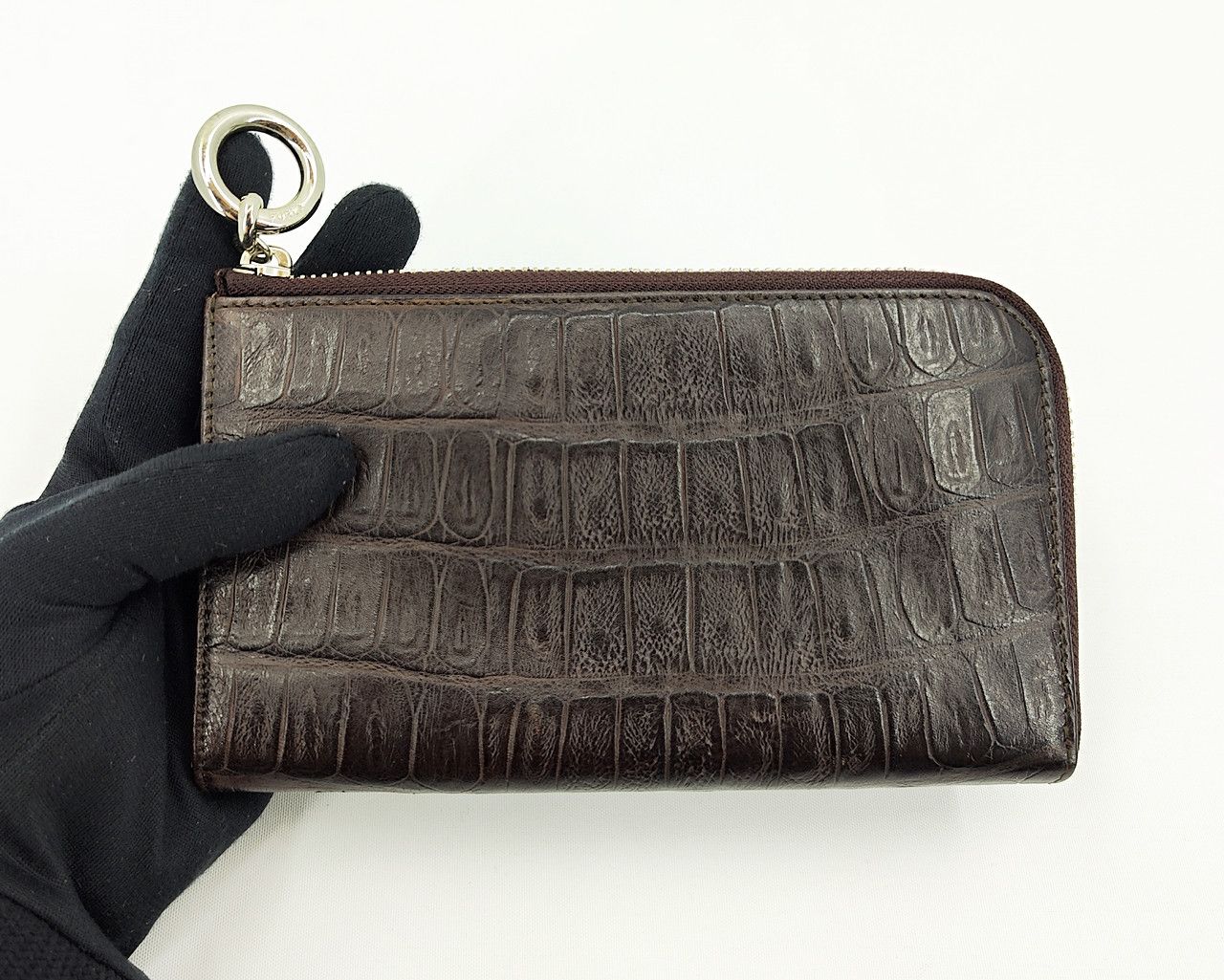 Furla FURLA zip around crocs leather embossed Size ONE SIZE - 1 Thumbnail