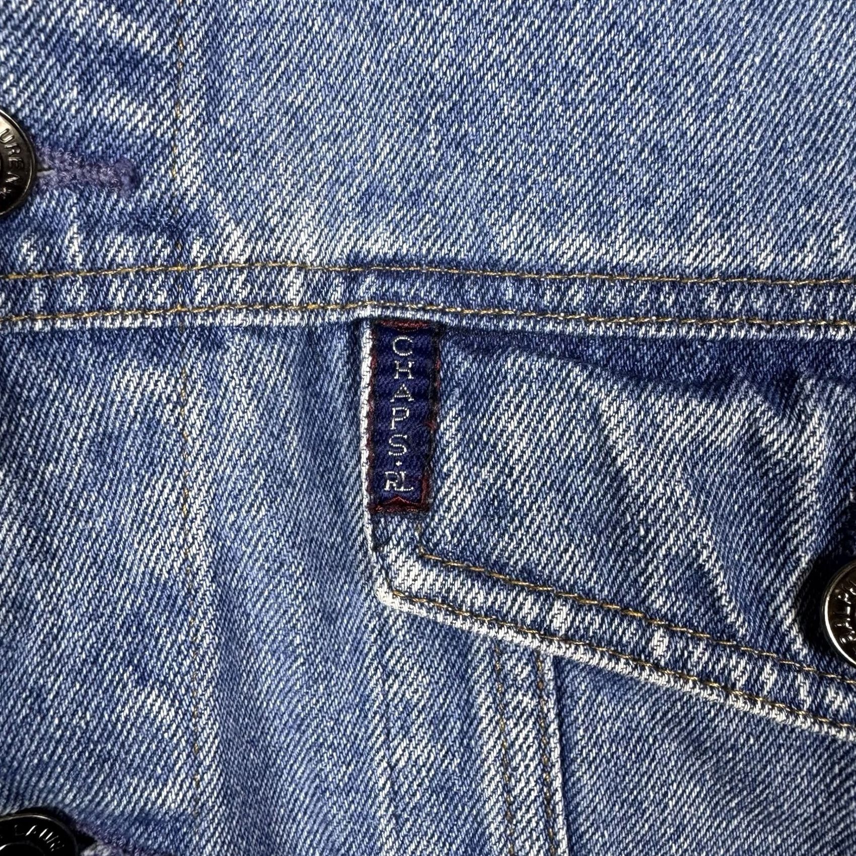 Polo Ralph Lauren VINTAGE Polo Ralph Lauren Denim Jacket Mens M Jeans Fade Trucker 90s RL Grunge Y2K Size US M / EU 48-50 / 2 - 5 Thumbnail