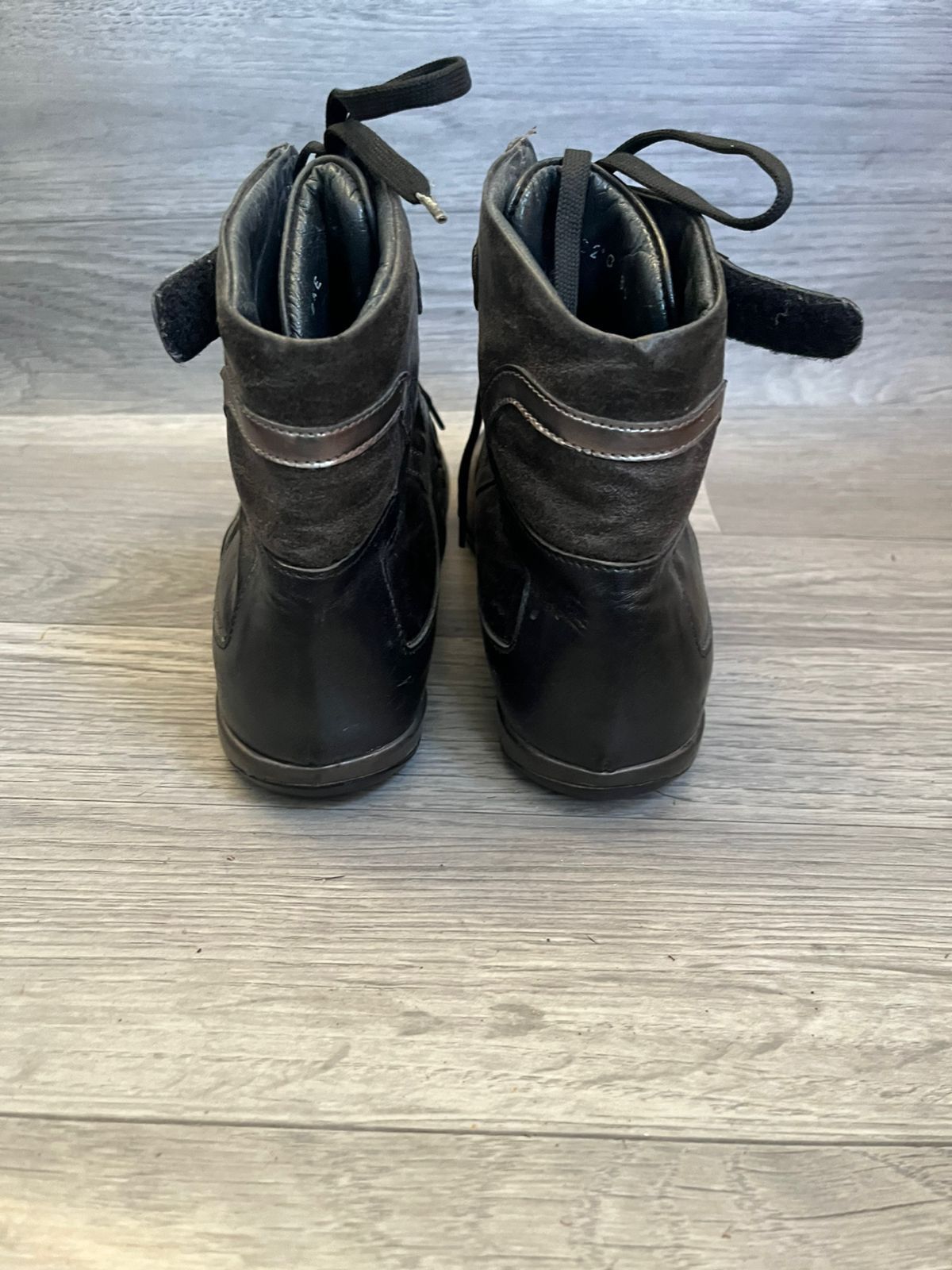 Dirk Bikkembergs Dirk Bikkembergs Hi Top Boxing Y2K Boots Sz 39 Size US 6 / EU 39 - 3 Thumbnail