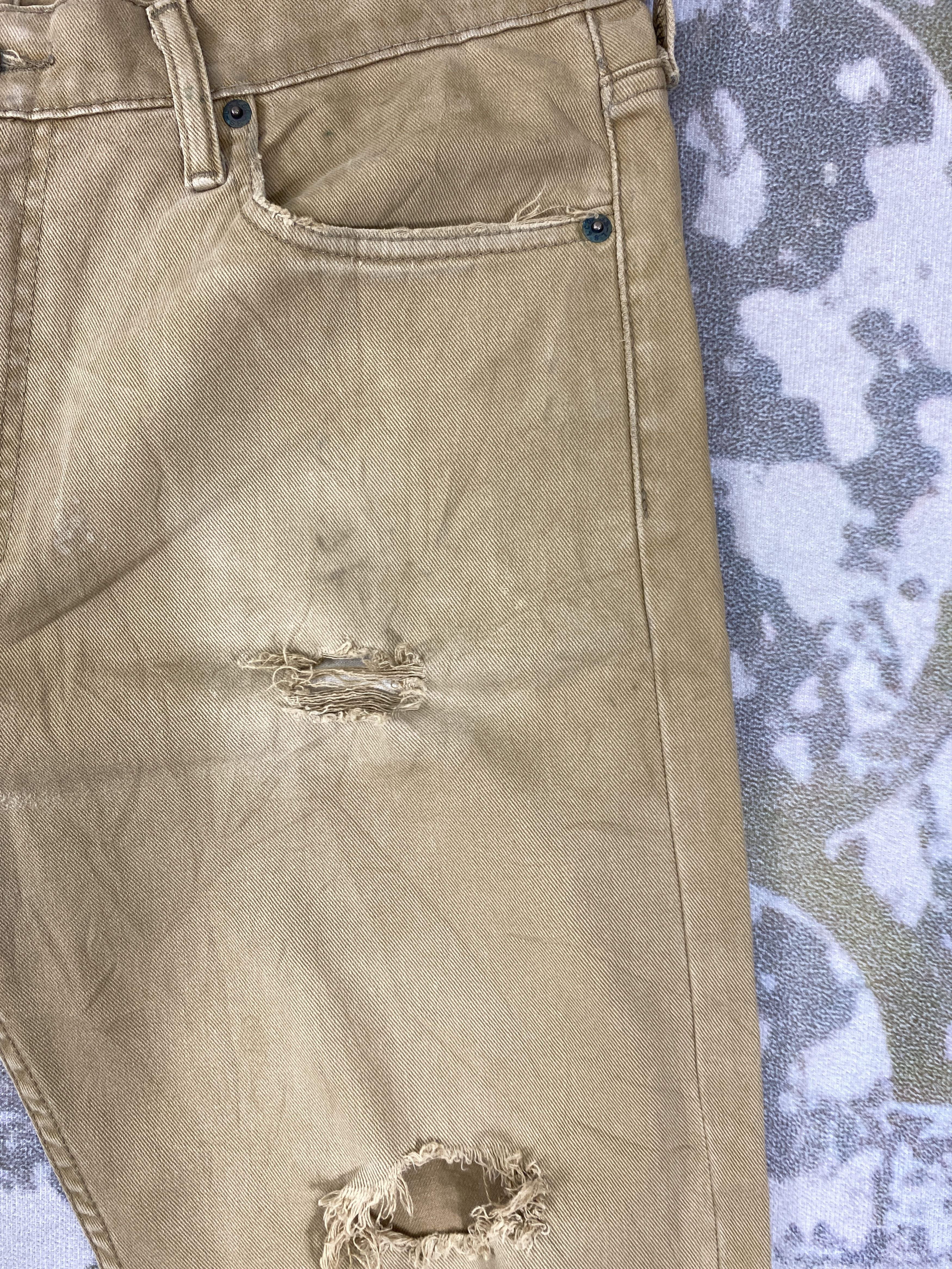 Levi's Brown Vintage Levi's 513 Jeans 36x31 Denim -JN1985 Size US 36 / EU 52 - 15 Thumbnail