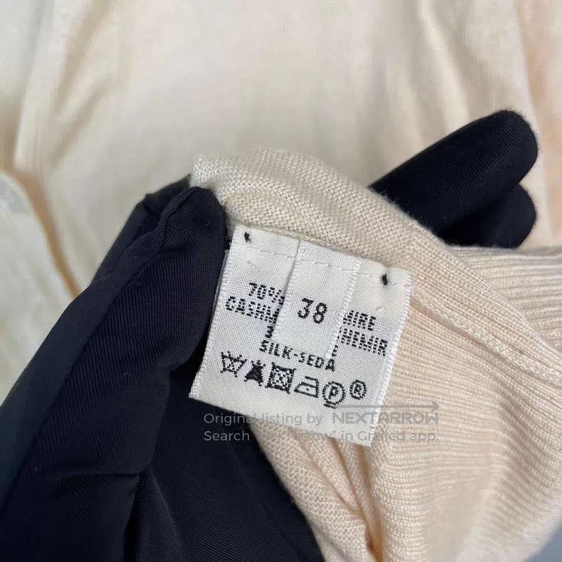 Hermes Hermes Knit Top Cream White Size XS / US 0-2 / IT 36-38 - 6 Thumbnail