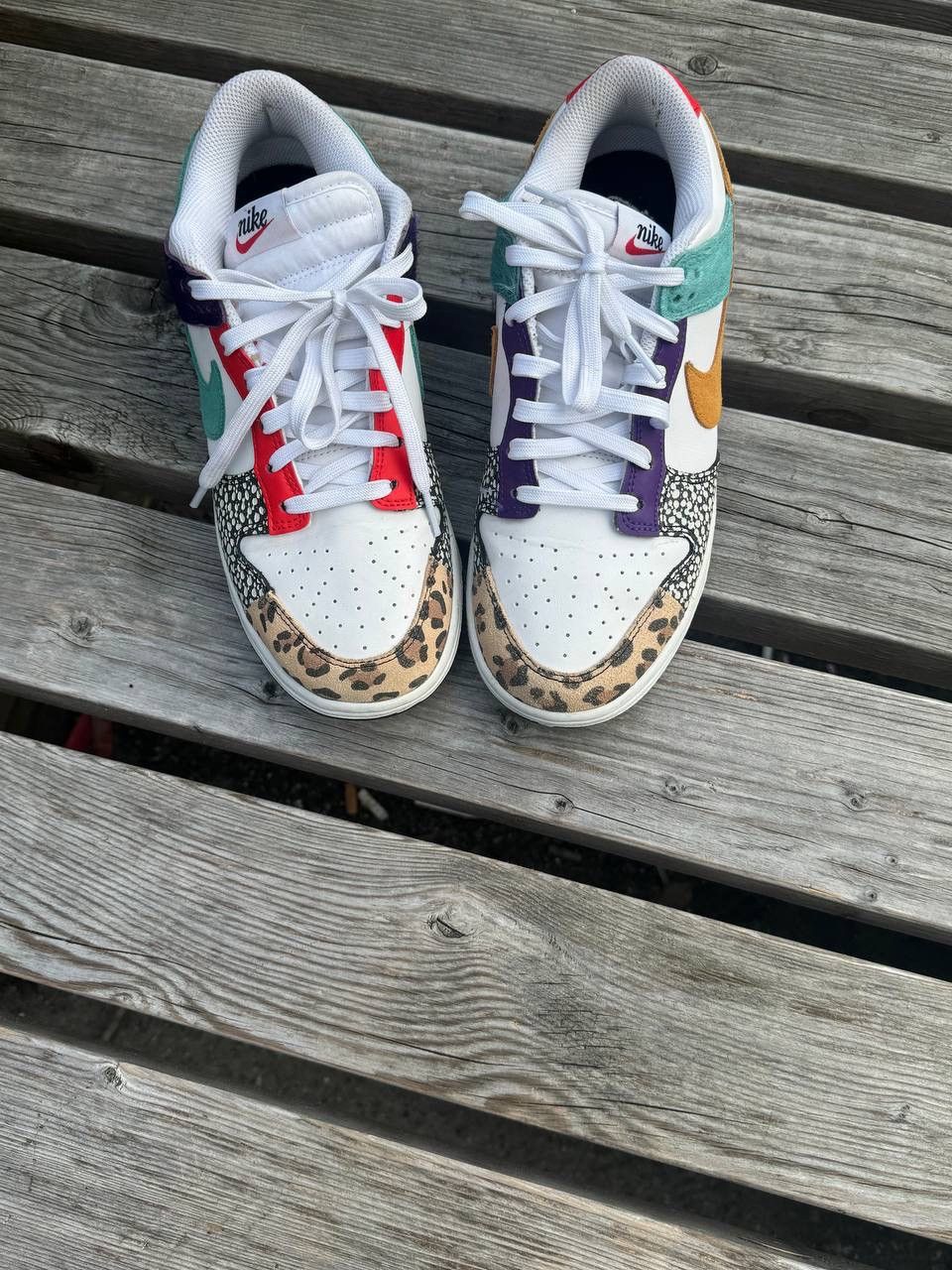 Nike Nike Dunk Low Safari Mix Size US 6.5 / EU 39-40 - 6 Thumbnail