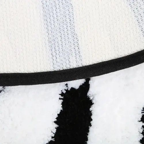 Designer Black White Piano 🎹 Keys Rugs Size ONE SIZE - 4 Thumbnail