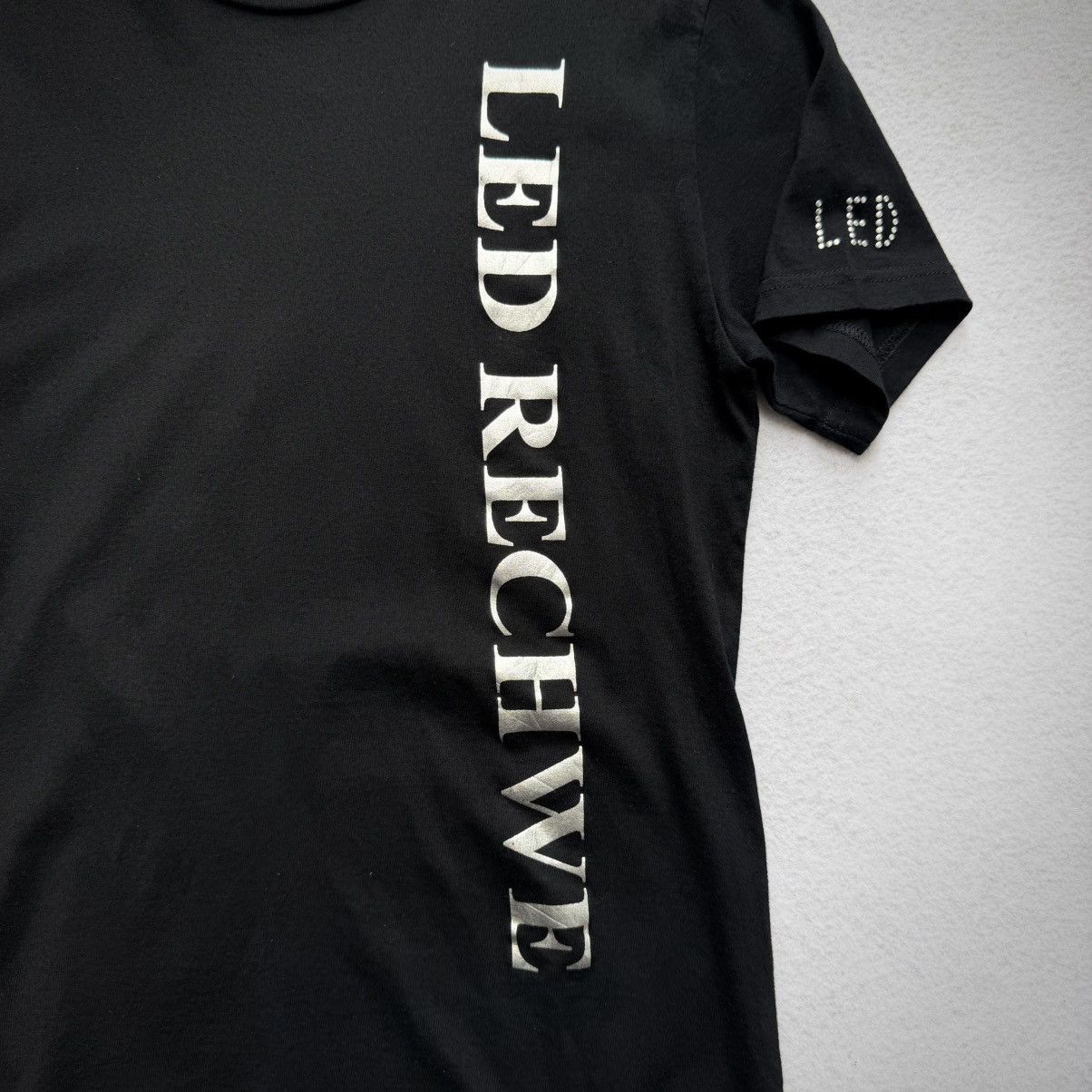 Other 2000s Led Rechwe Logo Printed Slim T-Shirt Size US S / EU 44-46 / 1 - 3 Thumbnail