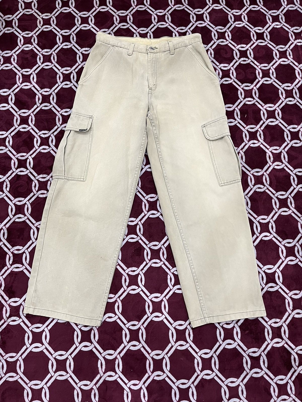 Levi's Vintage Levis Baggy Fit Cargo Denim Size US 32 / EU 48 - 1 Thumbnail
