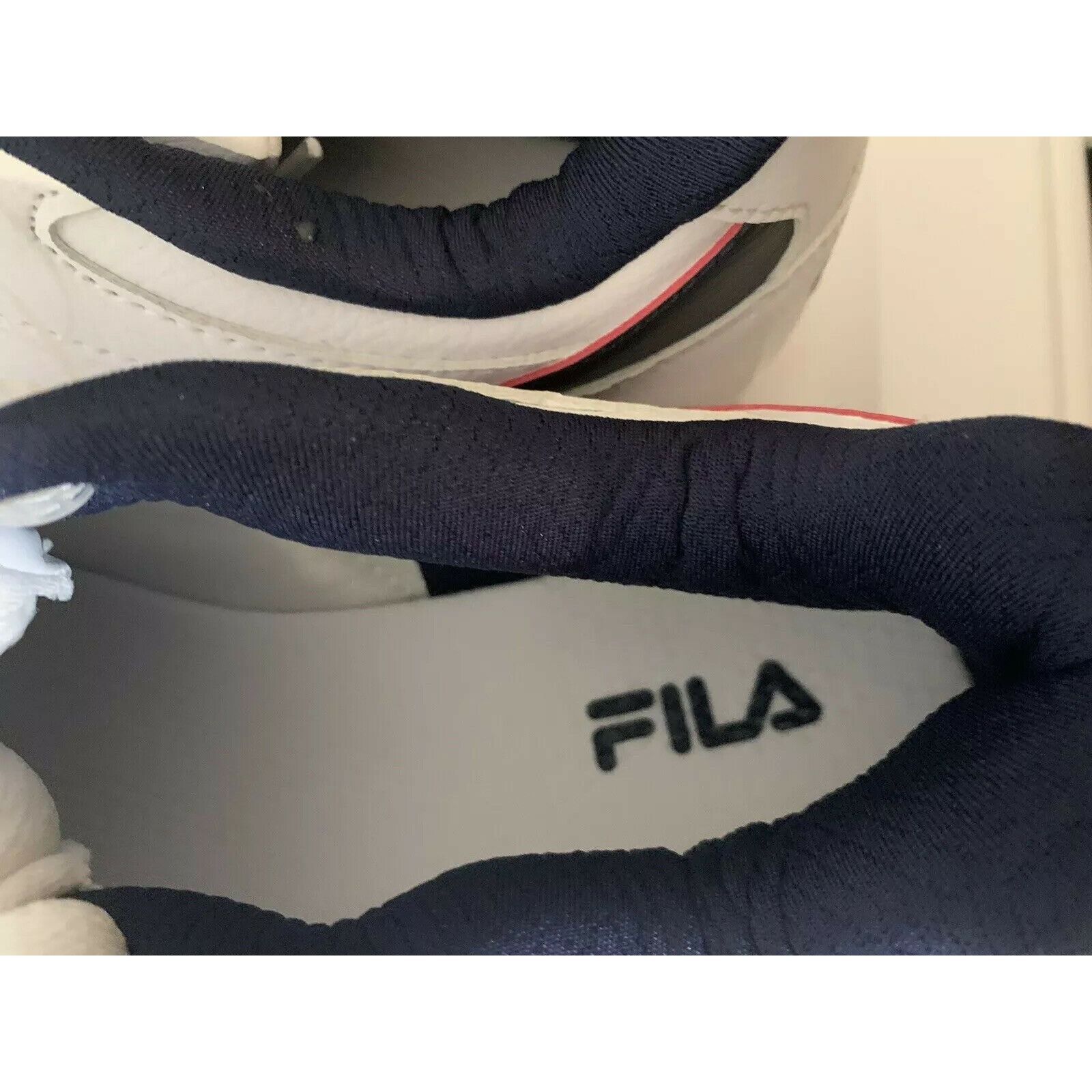 Fila Fila Men's Sz 8 A-Low White Red White Blue Sneakers Shoes Size US 8 / EU 41 - 6 Thumbnail