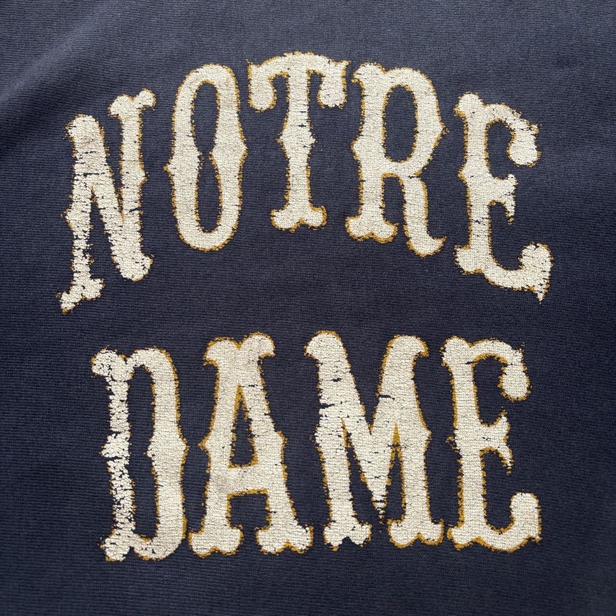 Champion Vintage 70s/80s Champion Reverse Weave Notre Dame Crewneck Size US XL / EU 56 / 4 - 9 Thumbnail