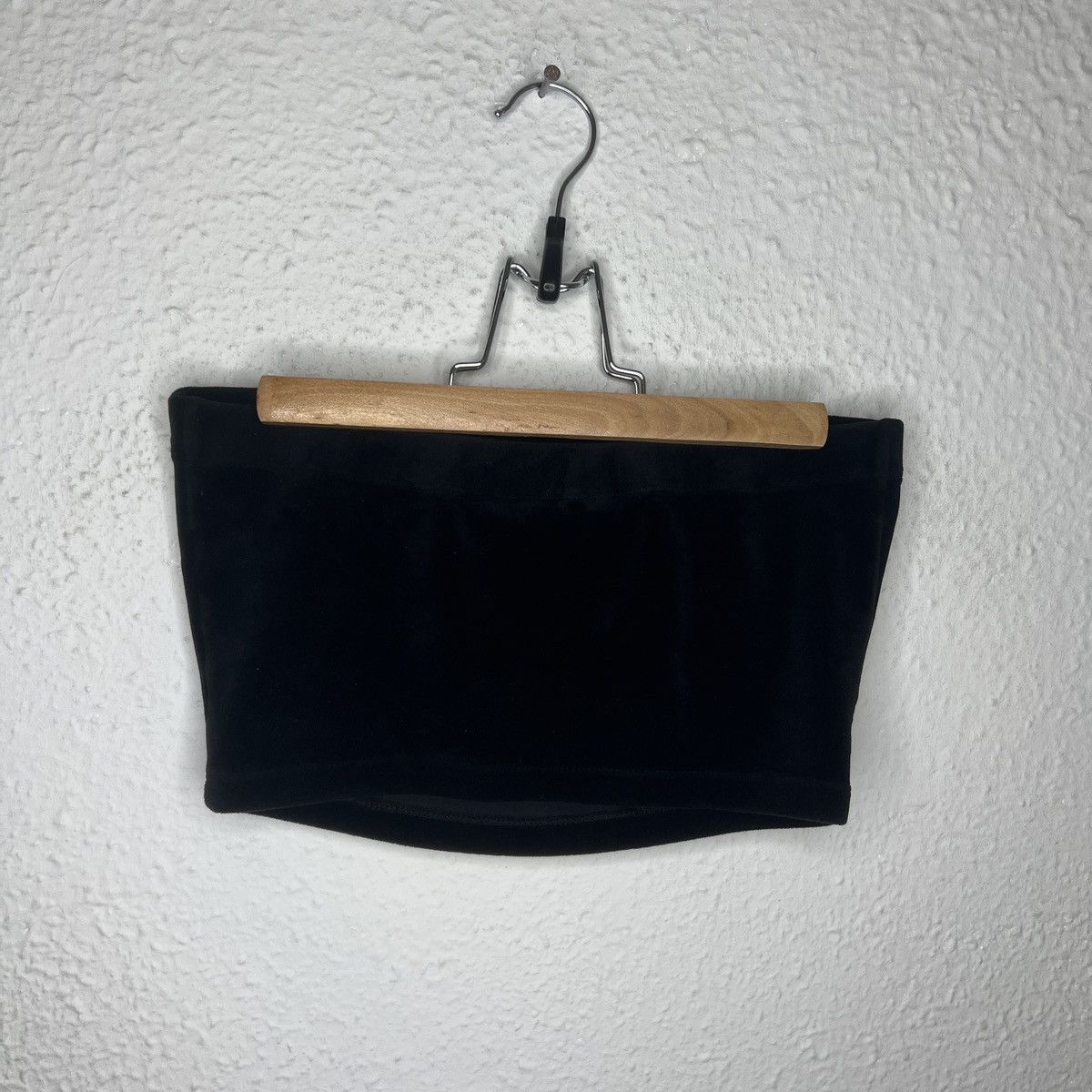 Juicy Couture JUICY COUTURE Cropped Tank In Hot Black Rhine Stone Big Logo Size XS / US 0-2 / IT 36-38 - 5 Thumbnail
