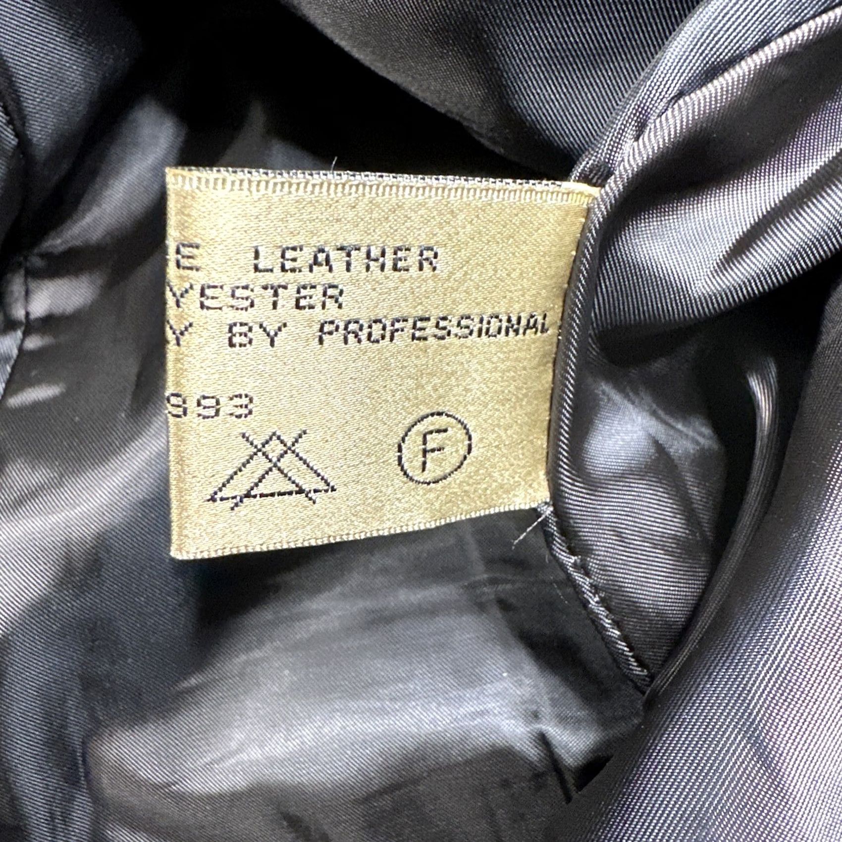 Vintage Rem Garson Women’s Pants Leather Brown Button Flat Front Size 8 Regular Size 30" / US 8 / IT 44 - 7 Thumbnail