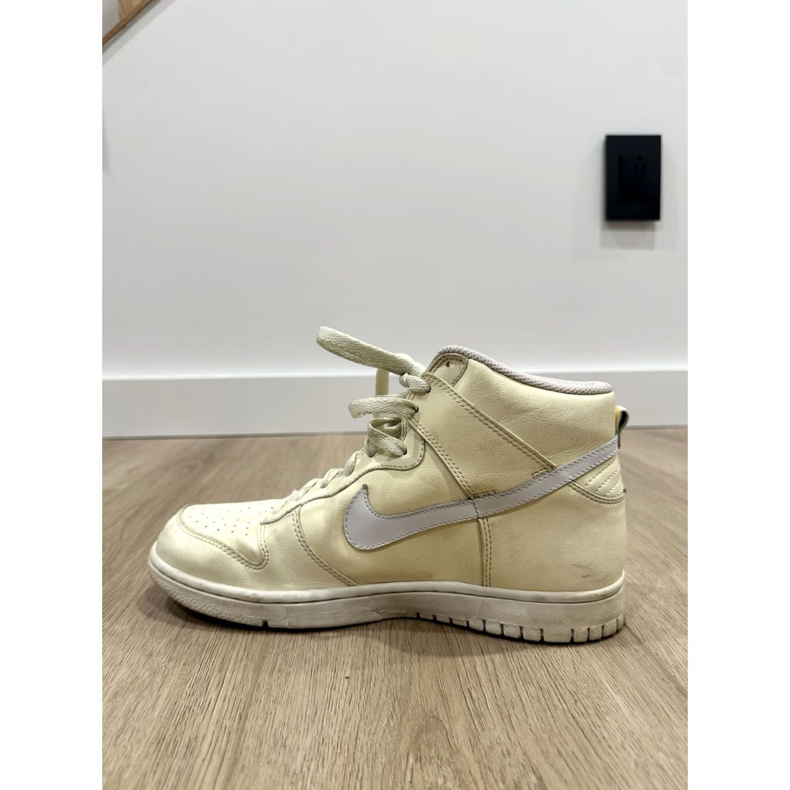 Nike Nike Dunk High Premium Glow in the Dark 2006 White Green Size 8 Mens Sneaker Size US 8 / EU 41 - 6 Thumbnail