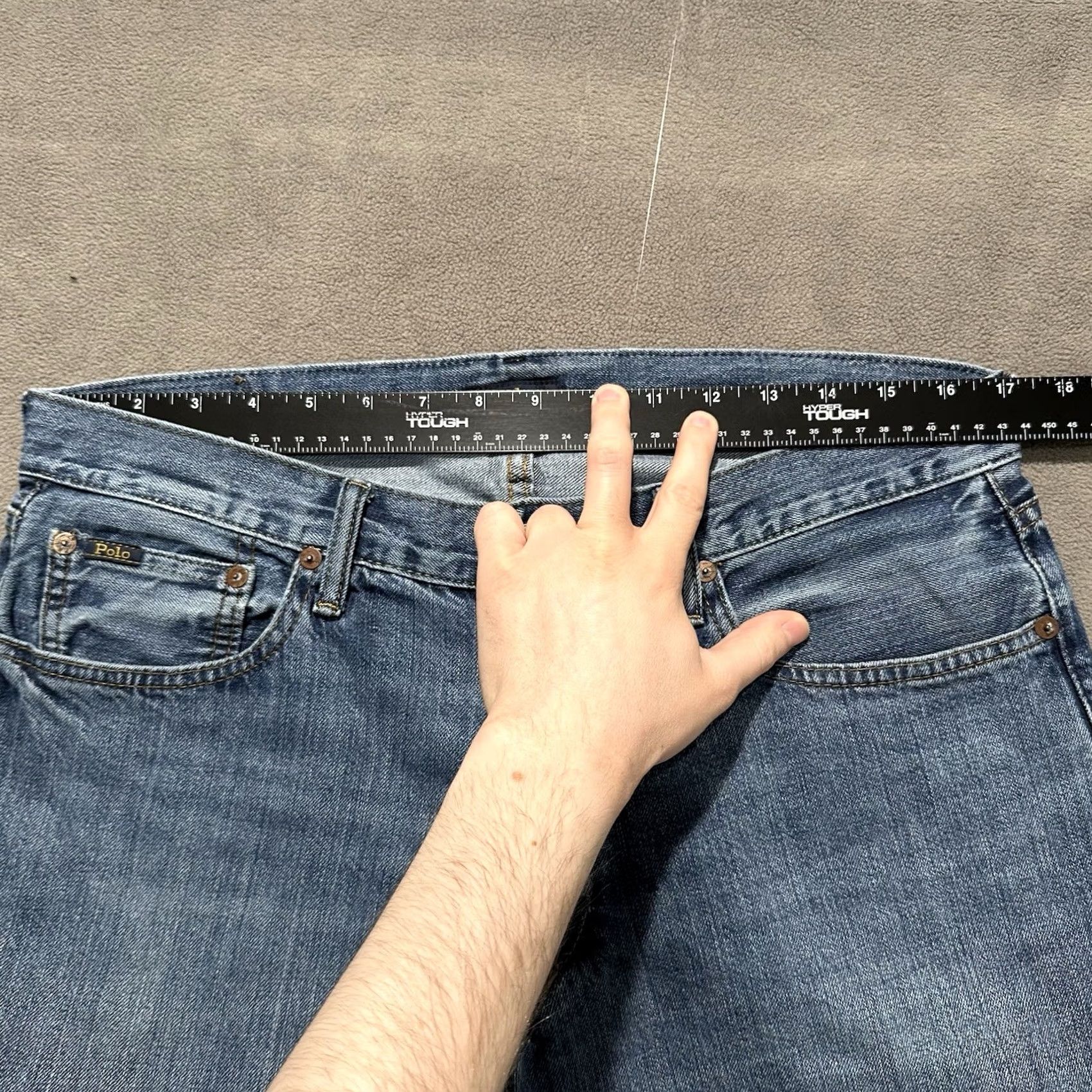 Polo Ralph Lauren Polo Ralph Lauren Jeans Mens 33x32 Blue Denim The Classic Fit Size US XS / EU 42 / 0 - 7 Thumbnail