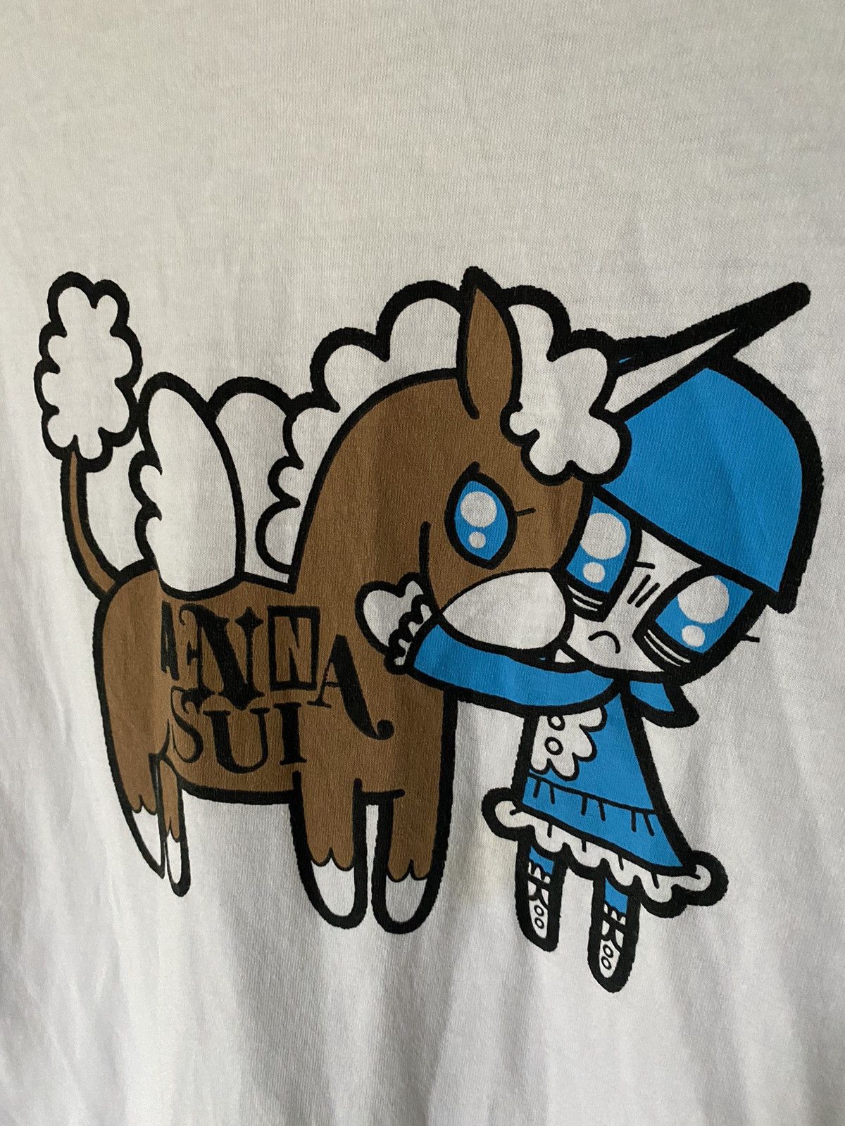 Anna Sui 1990s Anna Sui Unicorn Powerpuff girll tee Size S / US 4 / IT 40 - 4 Thumbnail