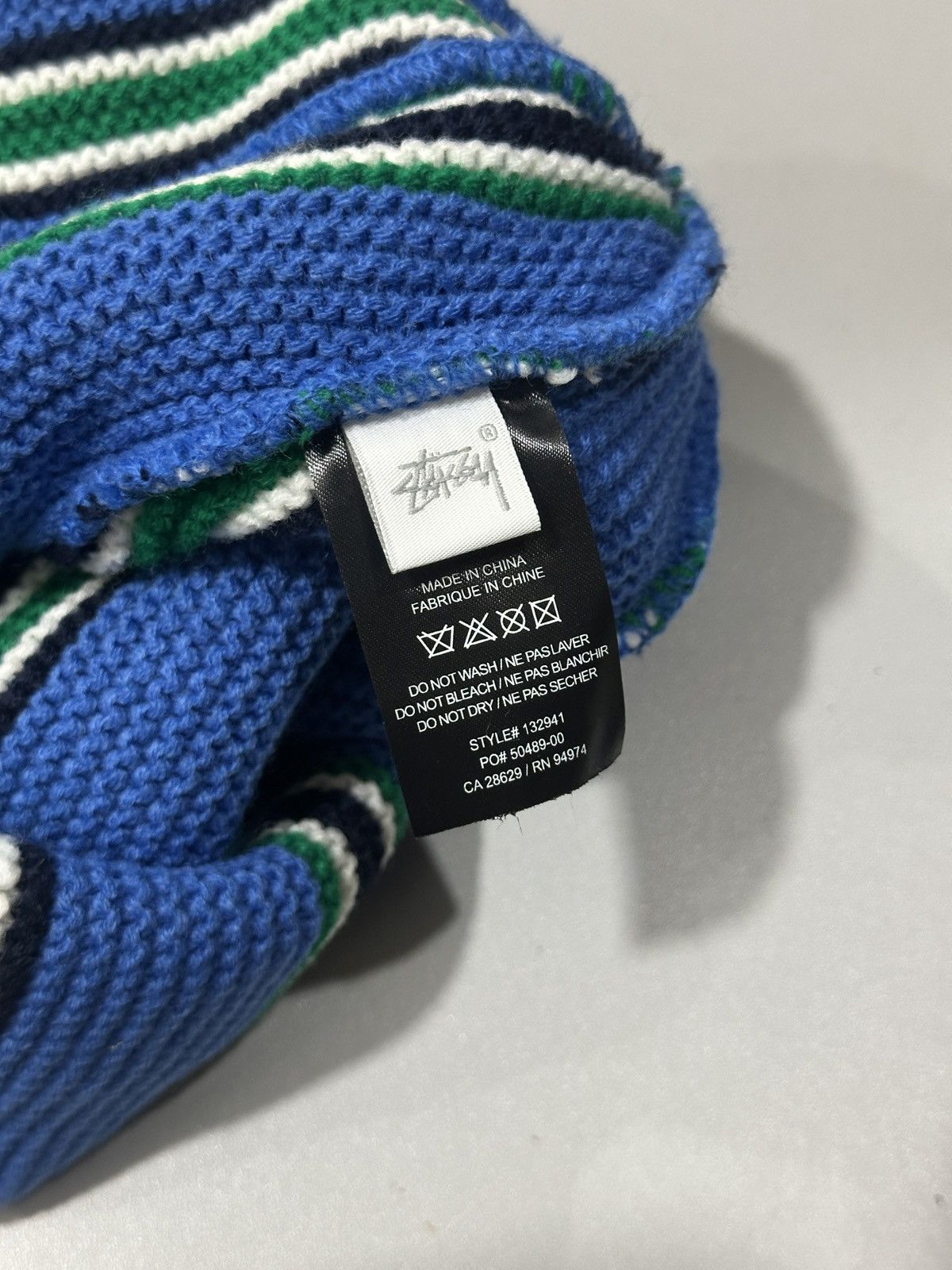Stussy Stussy beanie Vertical Stripe cuff Size ONE SIZE - 4 Thumbnail