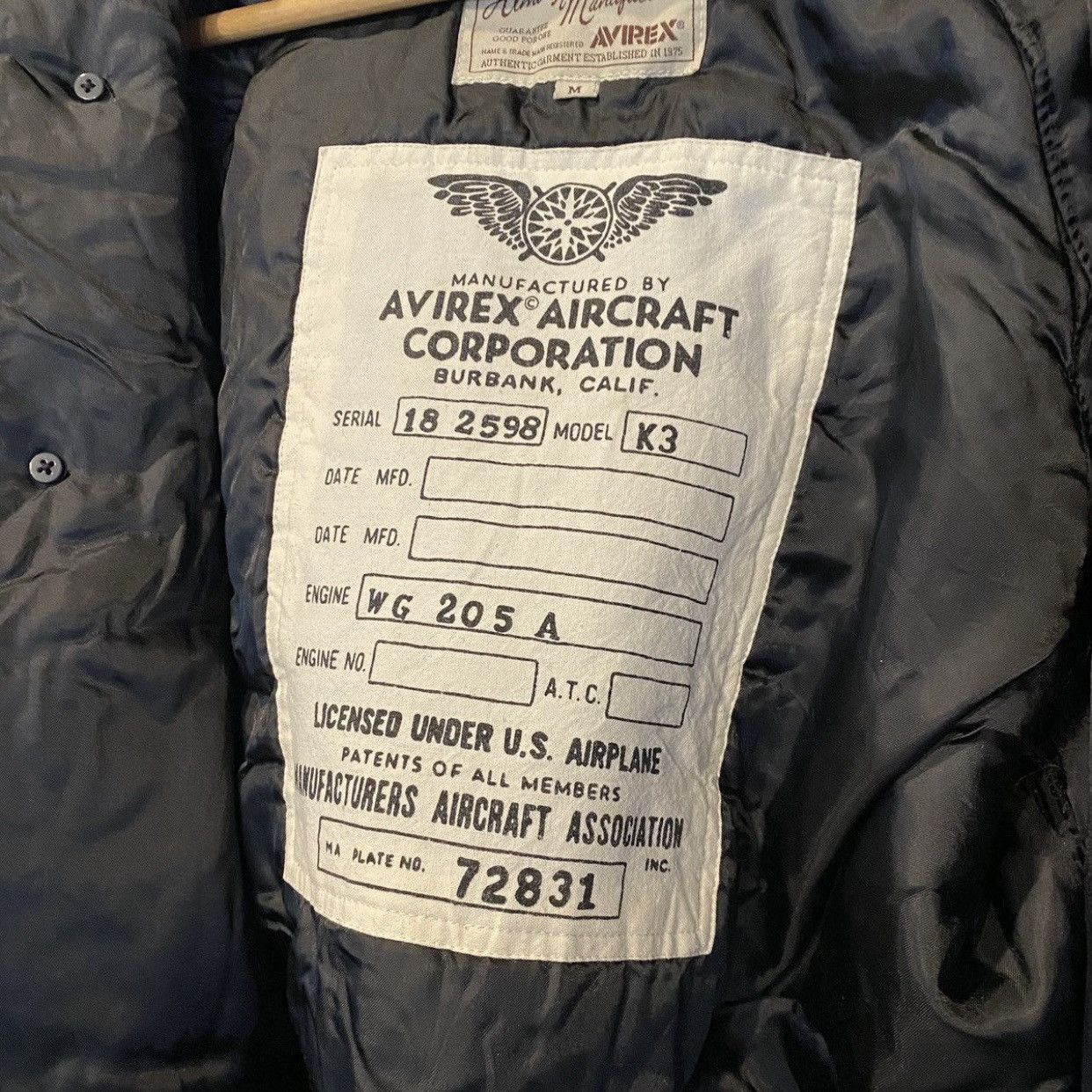 Avirex Avirex military-inspired bomber parka model k3 flight jacket Size US M / EU 48-50 / 2 - 13 Thumbnail