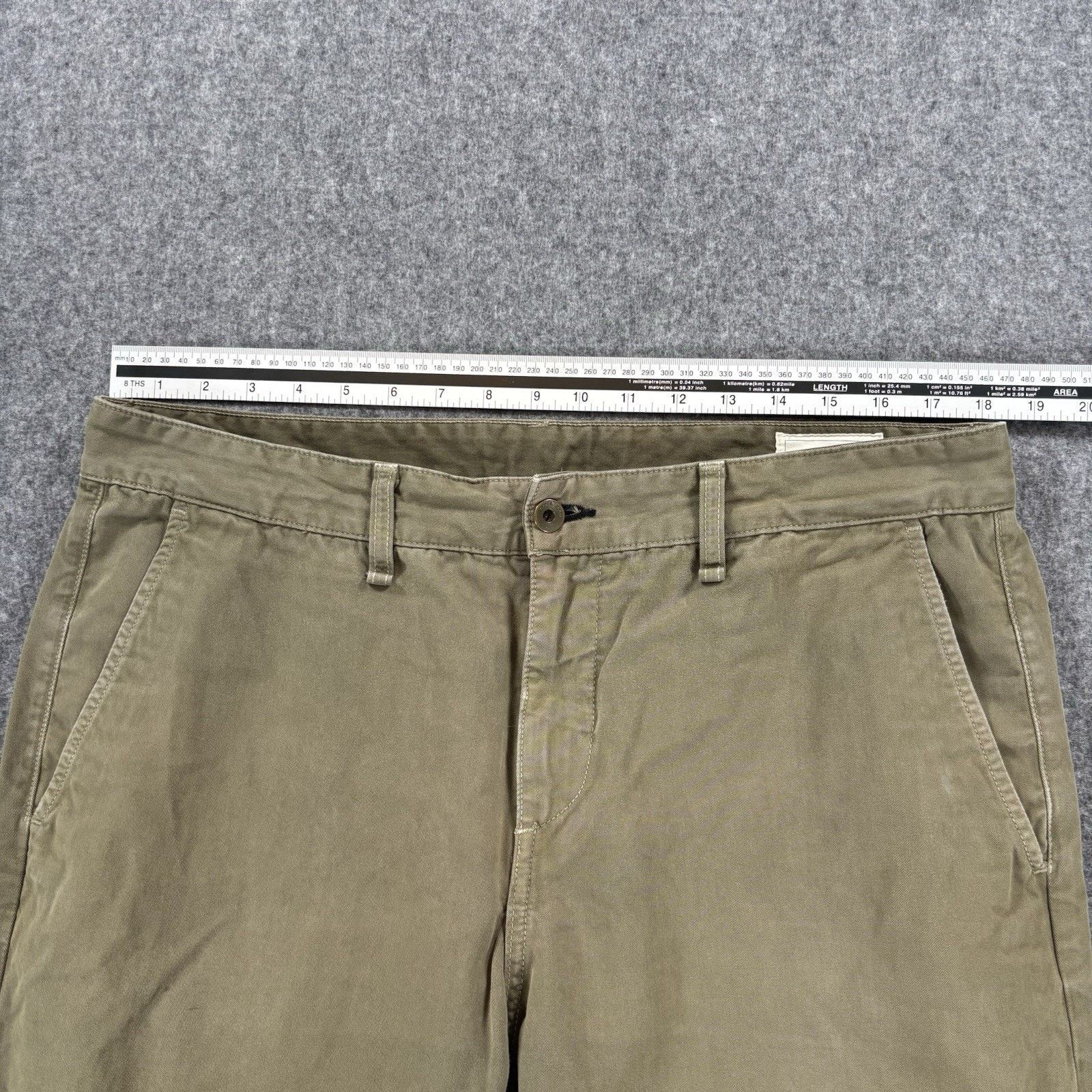 Rag & Bone Rag & Bone Standard Issue Chino Pants Mens 36 Army Green USA Size US 36 / EU 52 - 10 Thumbnail