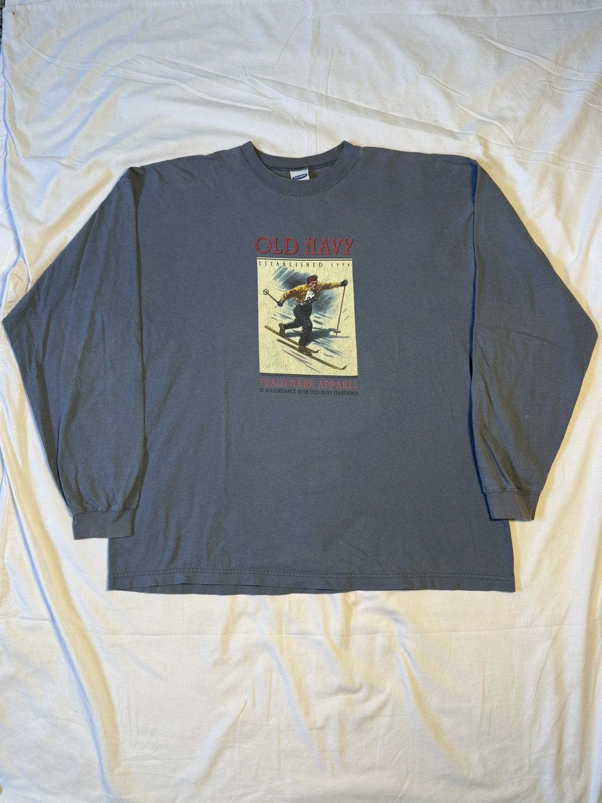 Polo Ralph Lauren Vintage 90s Old Navy Polo Ralph Lauren Style Ski Shirt Size US XL / EU 56 / 4 - 1 Thumbnail