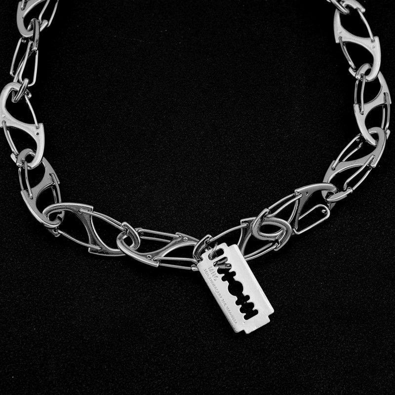 Vintage Retro hip-hop street punk necklace Size ONE SIZE - 3 Thumbnail