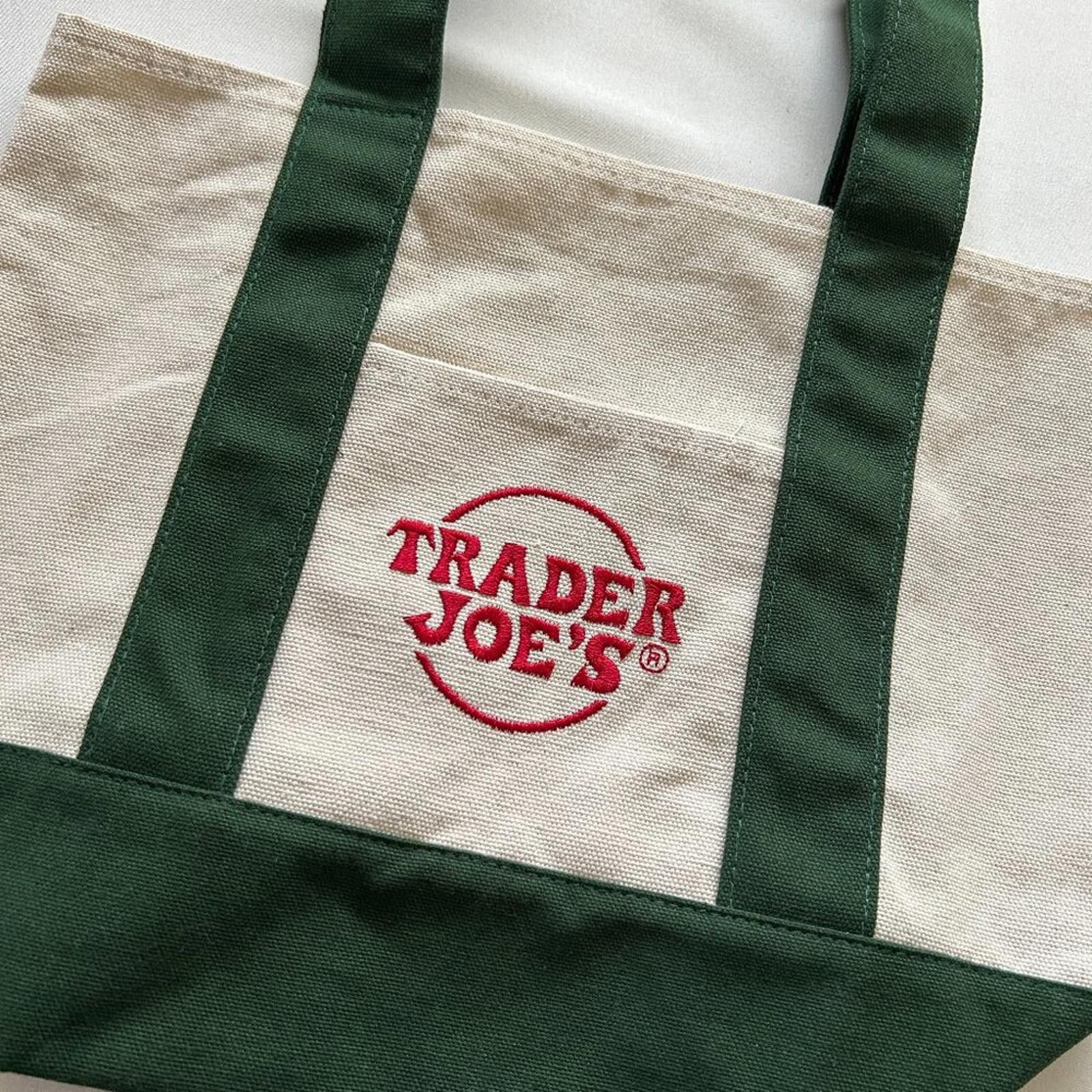 Other Trader Joe's Green Mini Canvas Tote Bag Size ONE SIZE - 1 Thumbnail