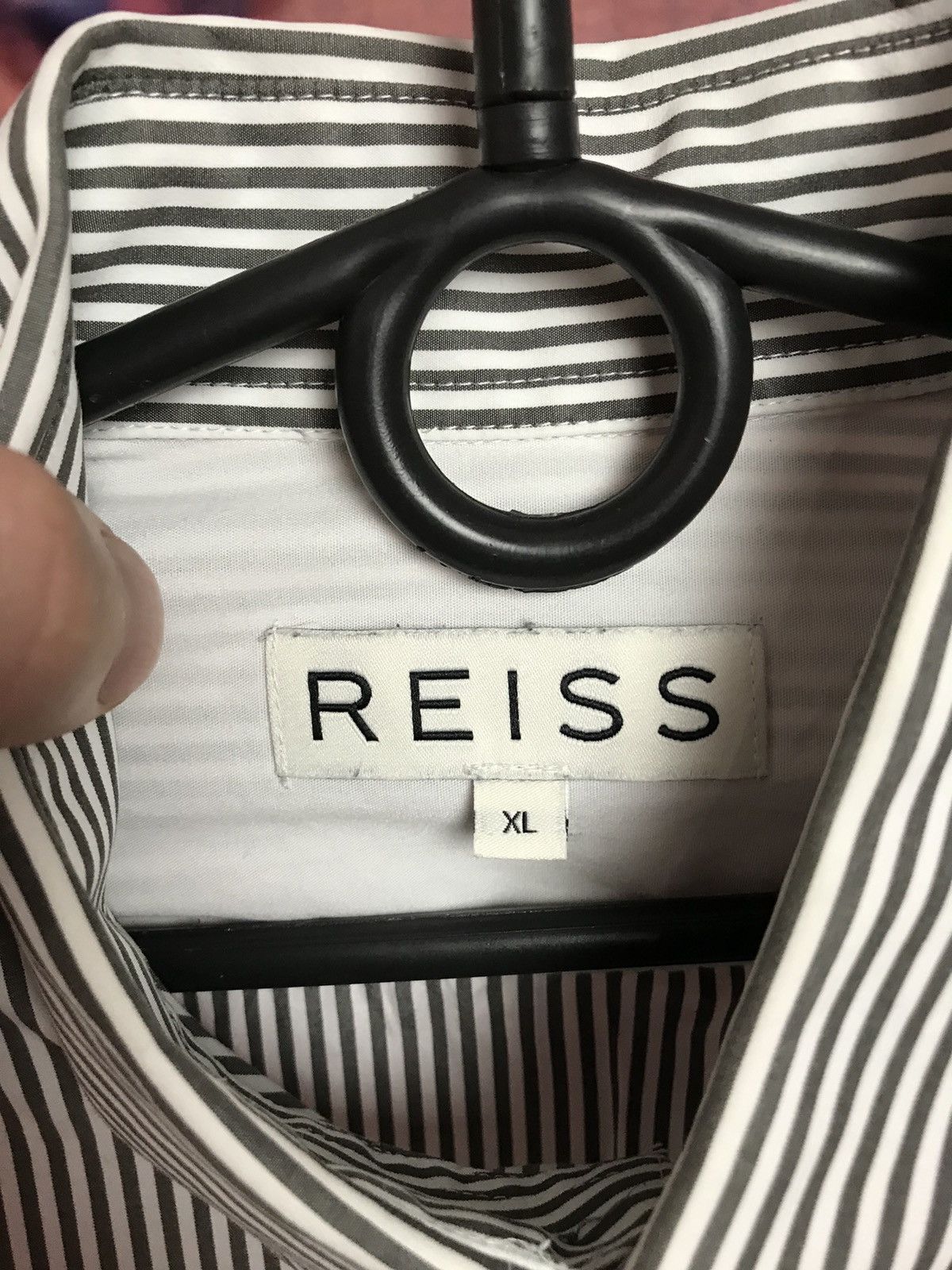 Reiss Reiss luxury streetwear shirt Size US L / EU 52-54 / 3 - 3 Thumbnail