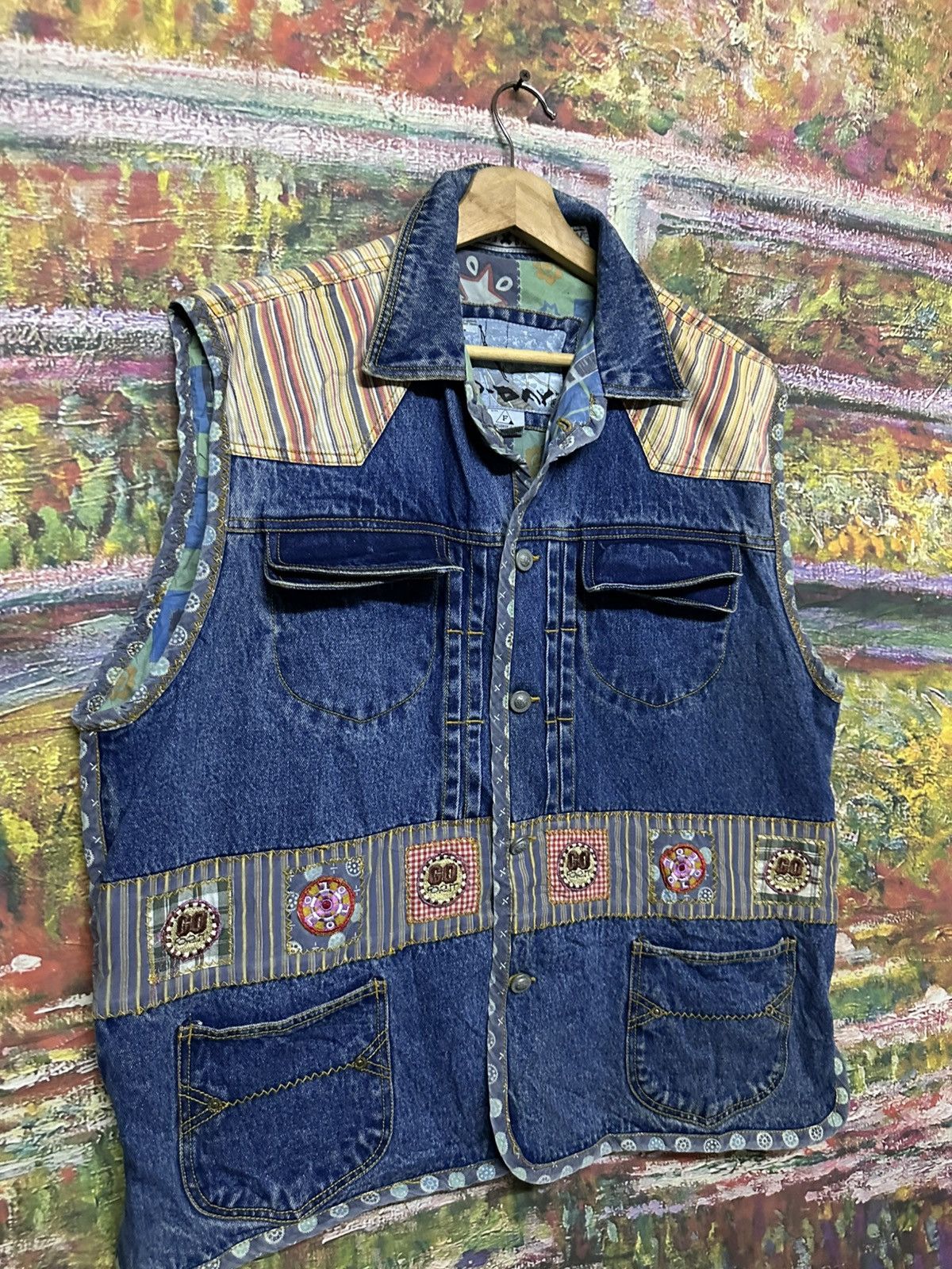 Vintage Vintage vest D-day denim Size US L / EU 52-54 / 3 - 5 Thumbnail