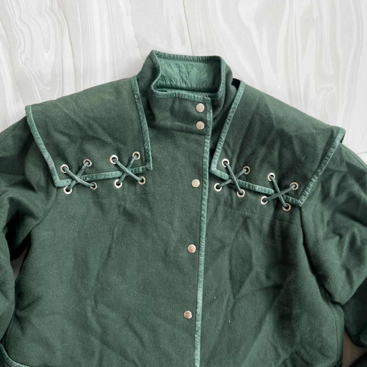 Thierry Mugler VINTAGE 1980s Thierry mugler Coat Size US M / EU 48-50 / 2 - 3 Thumbnail