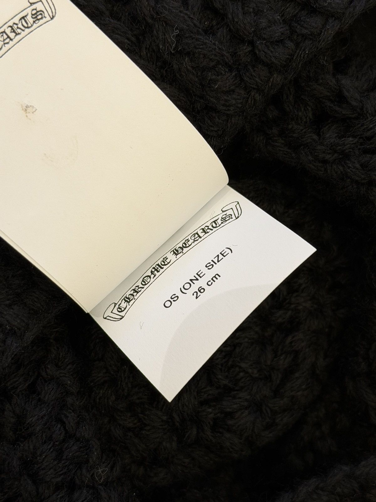 Chrome Hearts Chrome Hearts black patch cashmere beanie Size ONE SIZE - 11 Thumbnail