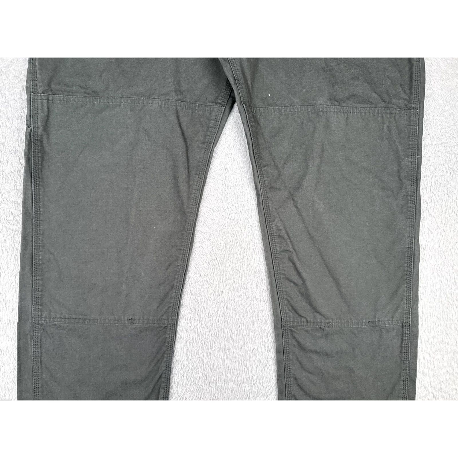 Vintage KEY Key Industries Work Pants Mens 44x32 Gray Carpenter Utility Twill Size US 44 / EU 60 - 3 Thumbnail