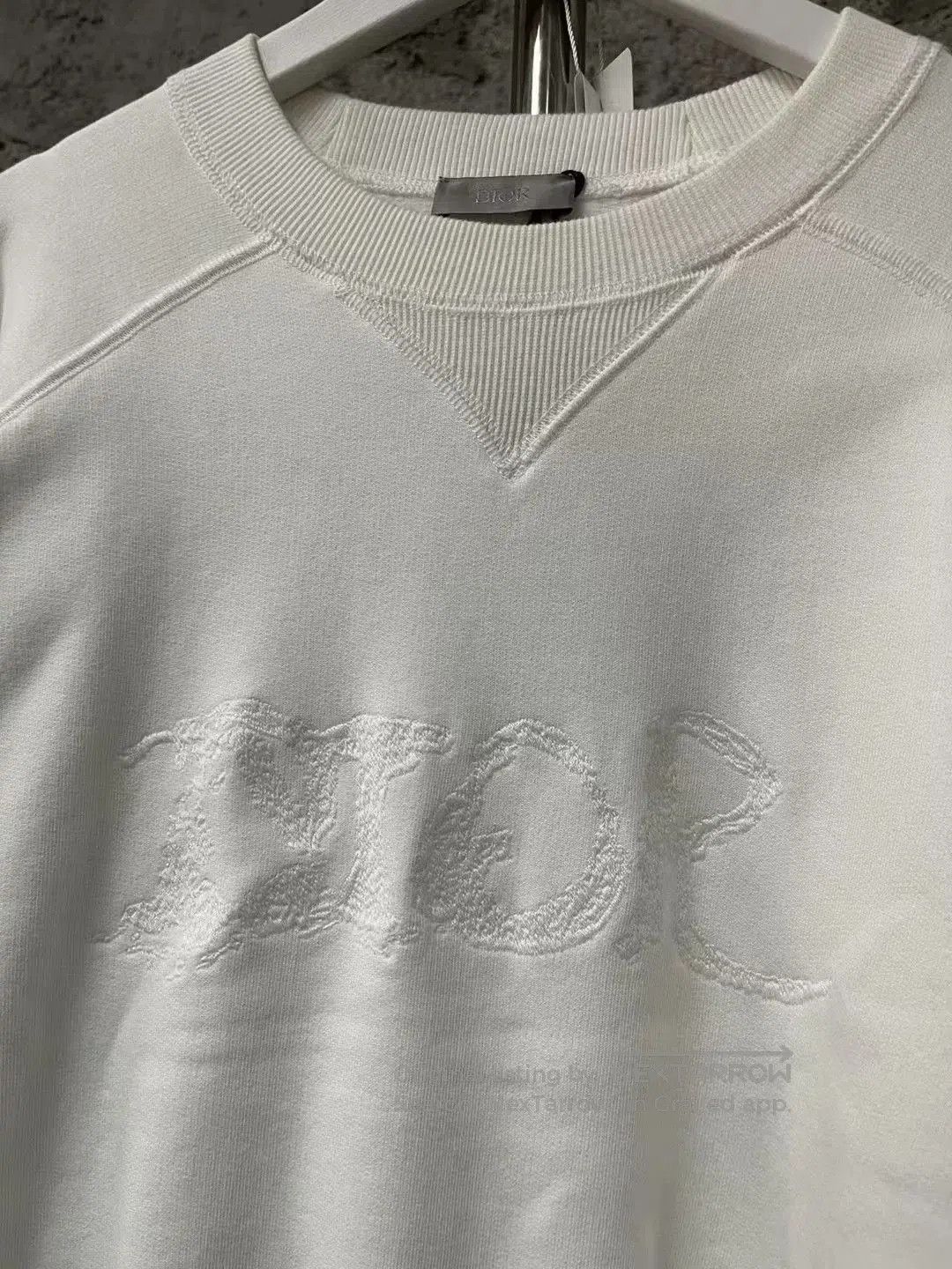 Dior Dior Peter Doig Embroidered Paint Letter Sweatshirt. Size US L / EU 52-54 / 3 - 5 Thumbnail