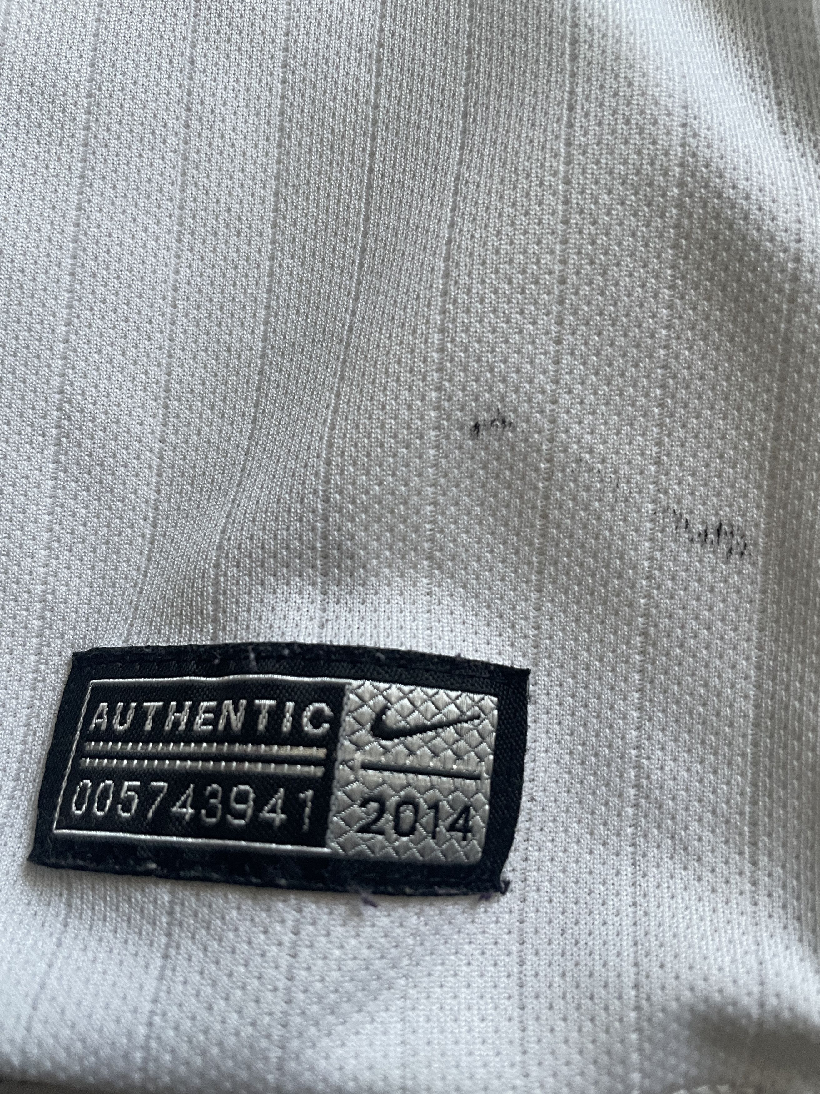 Nike England 2014 Home Football Shirt Soccer Jersey Rooney Size US M / EU 48-50 / 2 - 6 Thumbnail