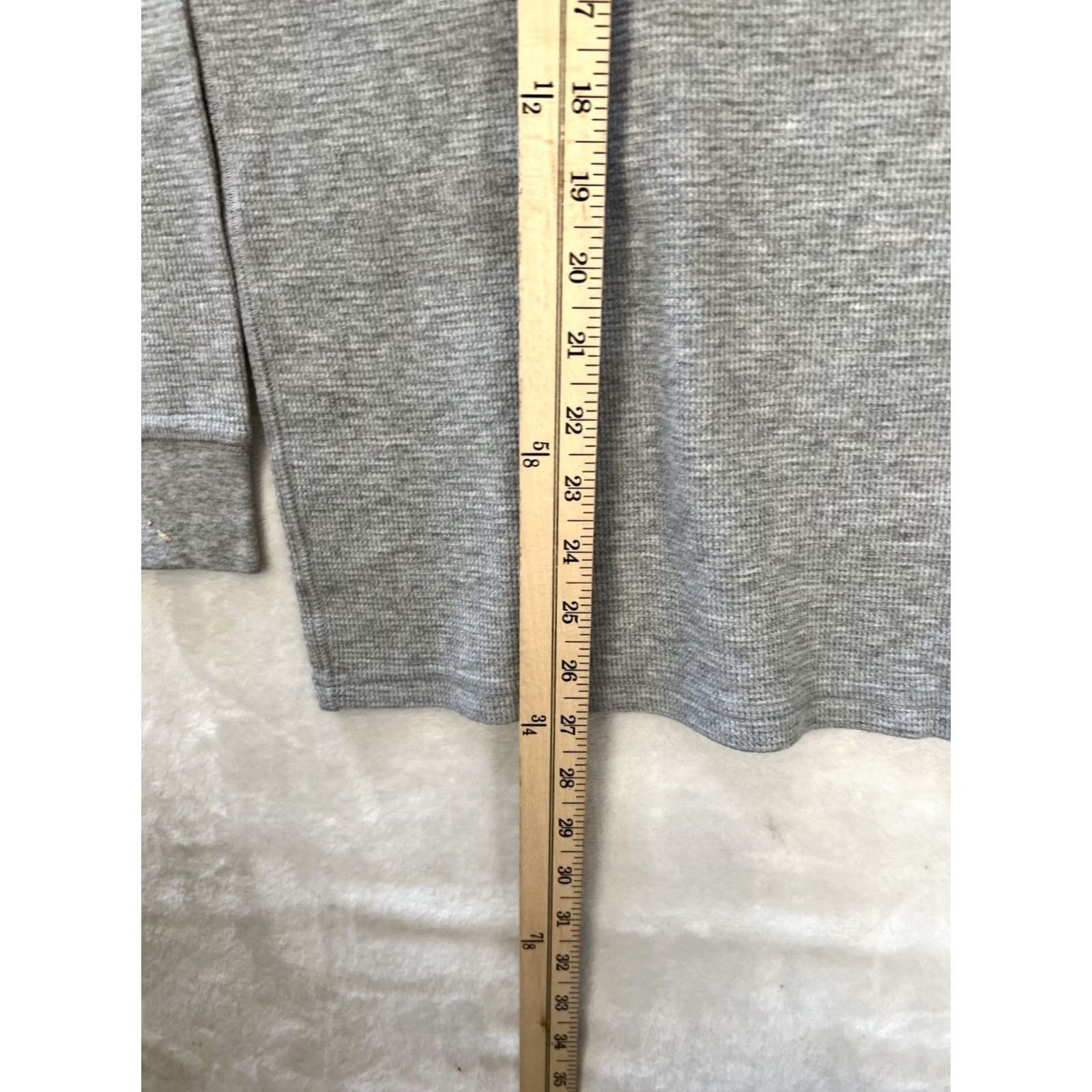 Polo Ralph Lauren Polo Ralph Lauren Sleep Shirt Gray XL Long Sleeve Crew Neck Knit Logo Pocketless Pullover 100% Cotton Men Vintage: No Size US XL / EU 56 / 4 - 5 Thumbnail