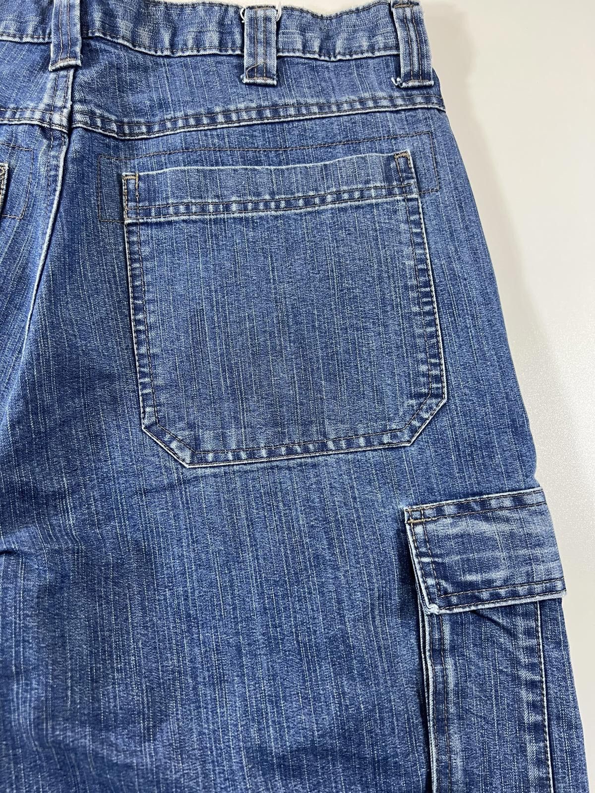 Wrangler Wrangler vintage Blue Denim Cargo Shorts 34 Size US 34 / EU 50 - 10 Thumbnail