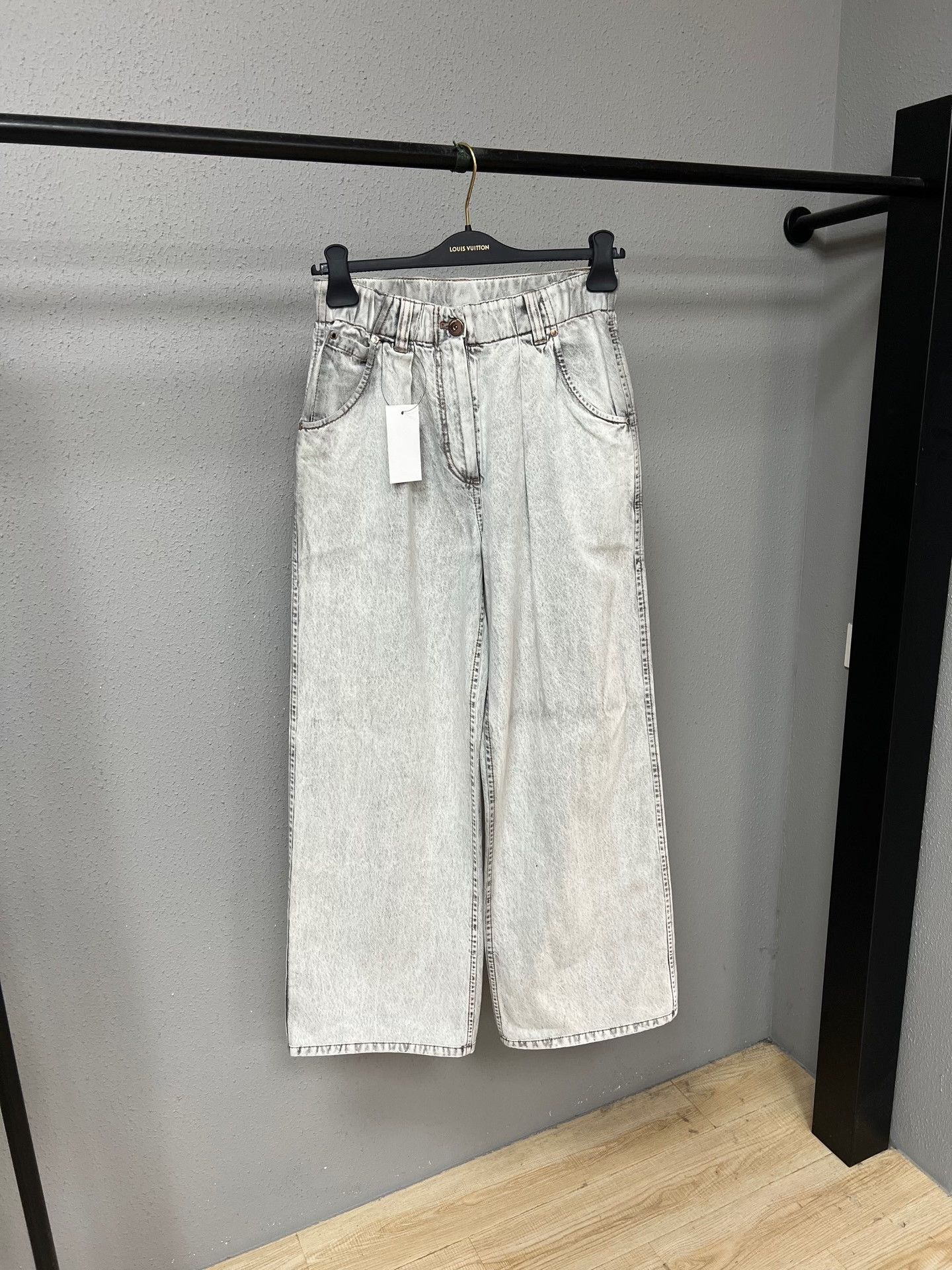 Brunello Cucinelli Brunello Cucinelli Beaded Jeans Size 38" / US 16 / IT 52 - 1 Thumbnail