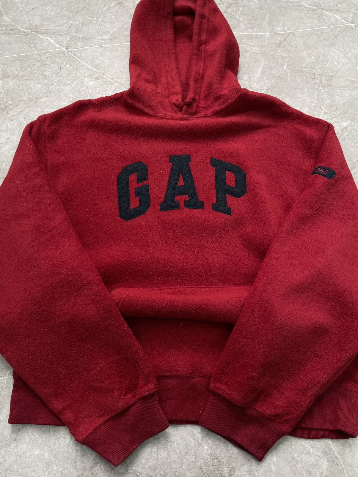 Gap × Vintage VINTAGE BOXY GAP BAGGY FLEECE Y2K BIG LOGO HOODIE SWEATSHIRT Size US M / EU 48-50 / 2 - 6 Thumbnail