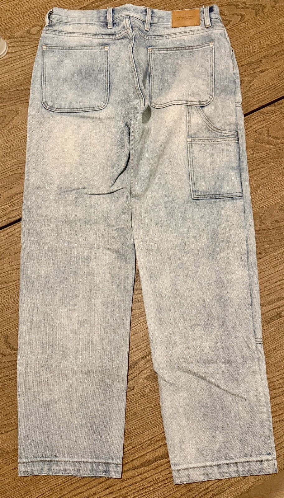 I Love Ugly I Love Ugly- Denim Double Knee Carpenter Pants. Size US 34 / EU 50 - 4 Thumbnail