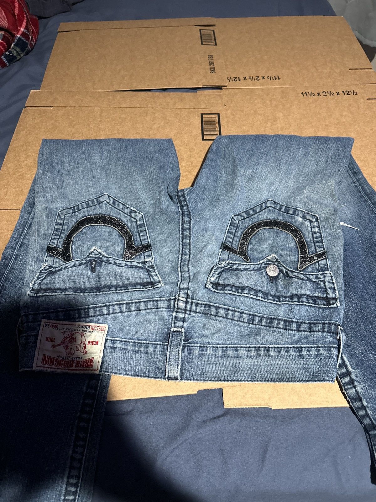 True Religion True Religion Ricky Bootcut Denim Size US 32 / EU 48 - 8 Thumbnail