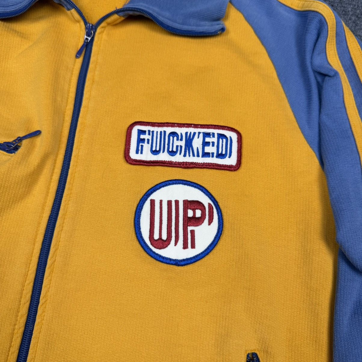 Hysteric Glamour Hysteric Glamour Vintage "FUCKED" Patch Track Jacket Size US M / EU 48-50 / 2 - 2 Thumbnail