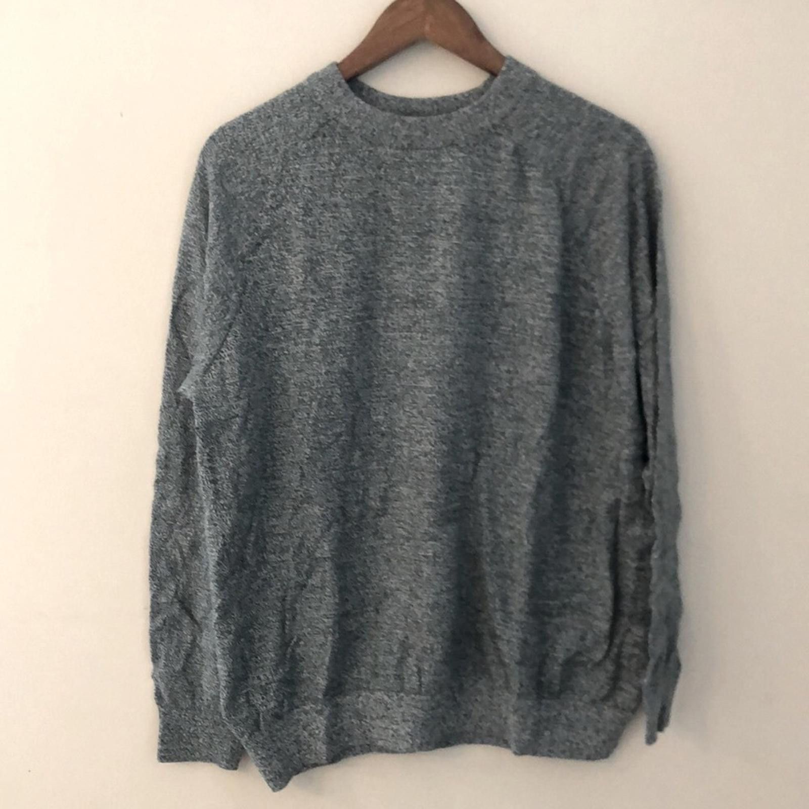 H&M H&M Teal crew neck sweater long sleeve cotton XL Size US XL / EU 56 / 4 - 1 Thumbnail