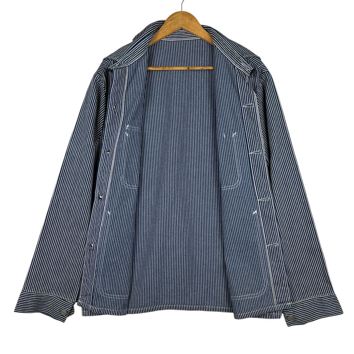 Pointer 🔥 Vintage Pointer Hikory Stripe Chore Jacket Made In Usa Size US S / EU 44-46 / 1 - 10 Thumbnail
