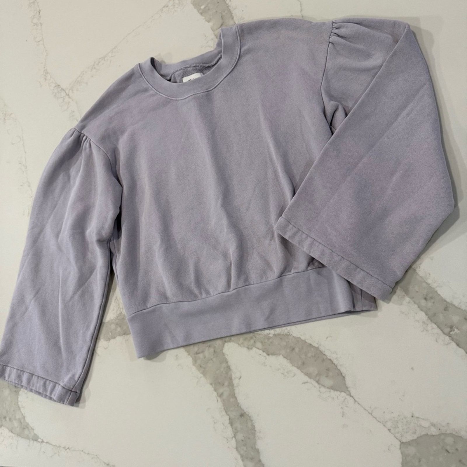 Madewell Madewell x Karen Walker Garment-Dyed Sweatshirt Womens Small Size S / US 4 / IT 40 - 4 Thumbnail