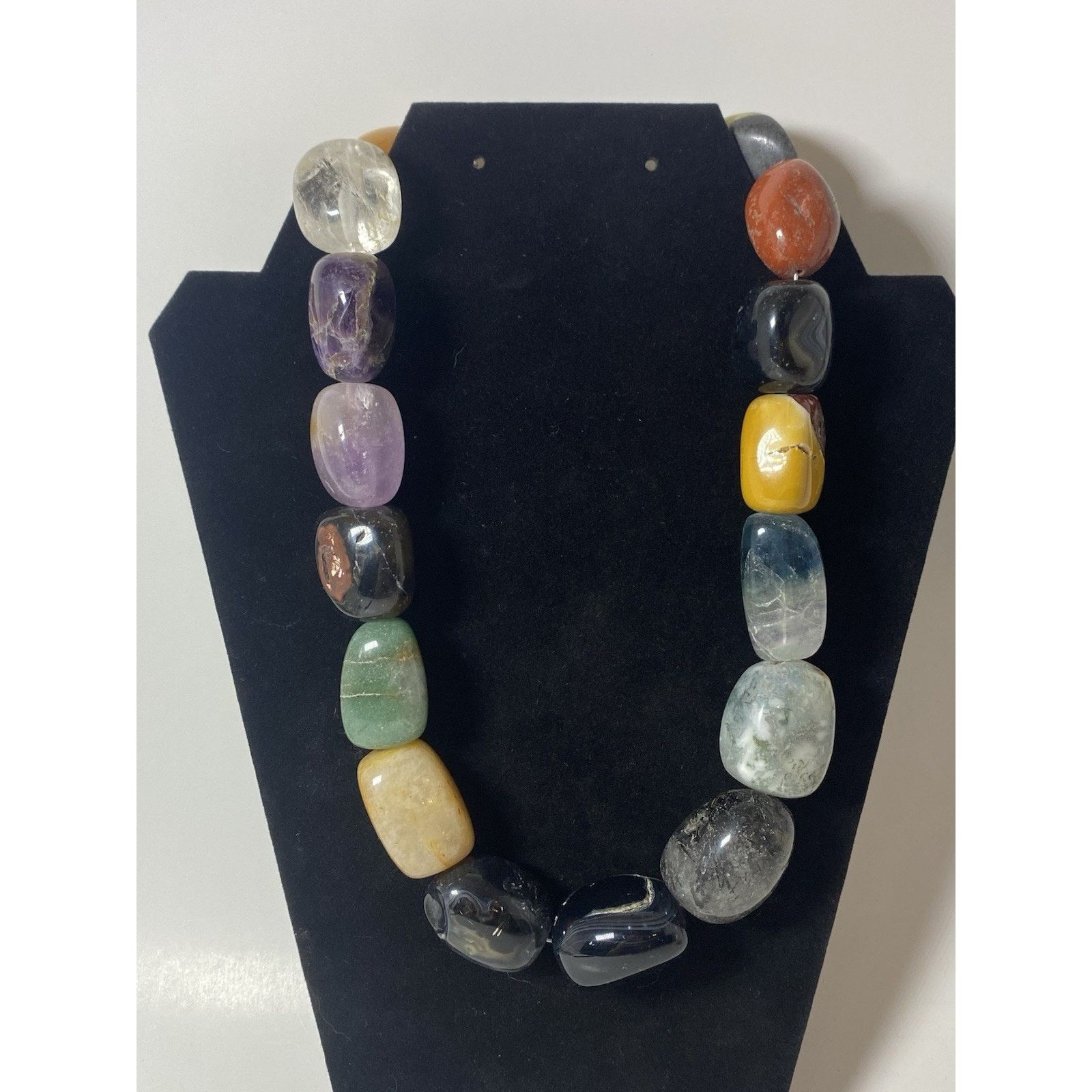 Other Multi Colored Multi Gemstone Beaded Necklace Size ONE SIZE - 1 Thumbnail