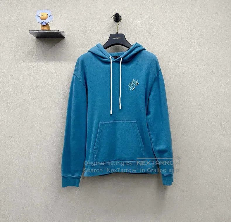 Louis Vuitton Louis Vuitton Blue Hoodie Size US S / EU 44-46 / 1 - 2 Thumbnail